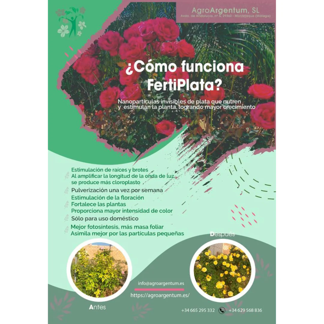 Fertilizante Para Plantas Ornamentales Fertiplata 500 Ml - Image 2