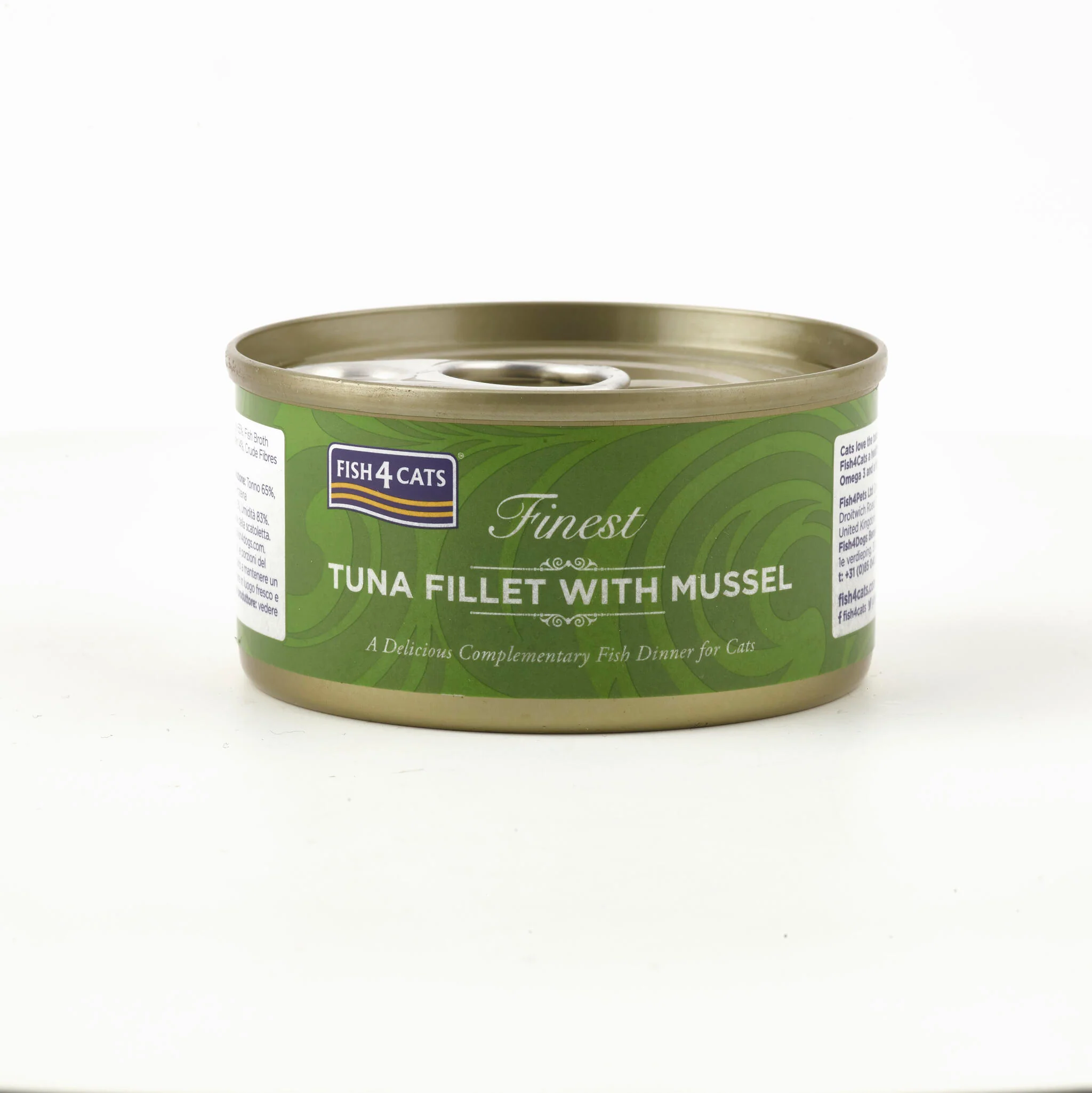 Fish4cats Filete Para Gato – Atún Con Mejillón 70 G (pack De 10) - Image 4