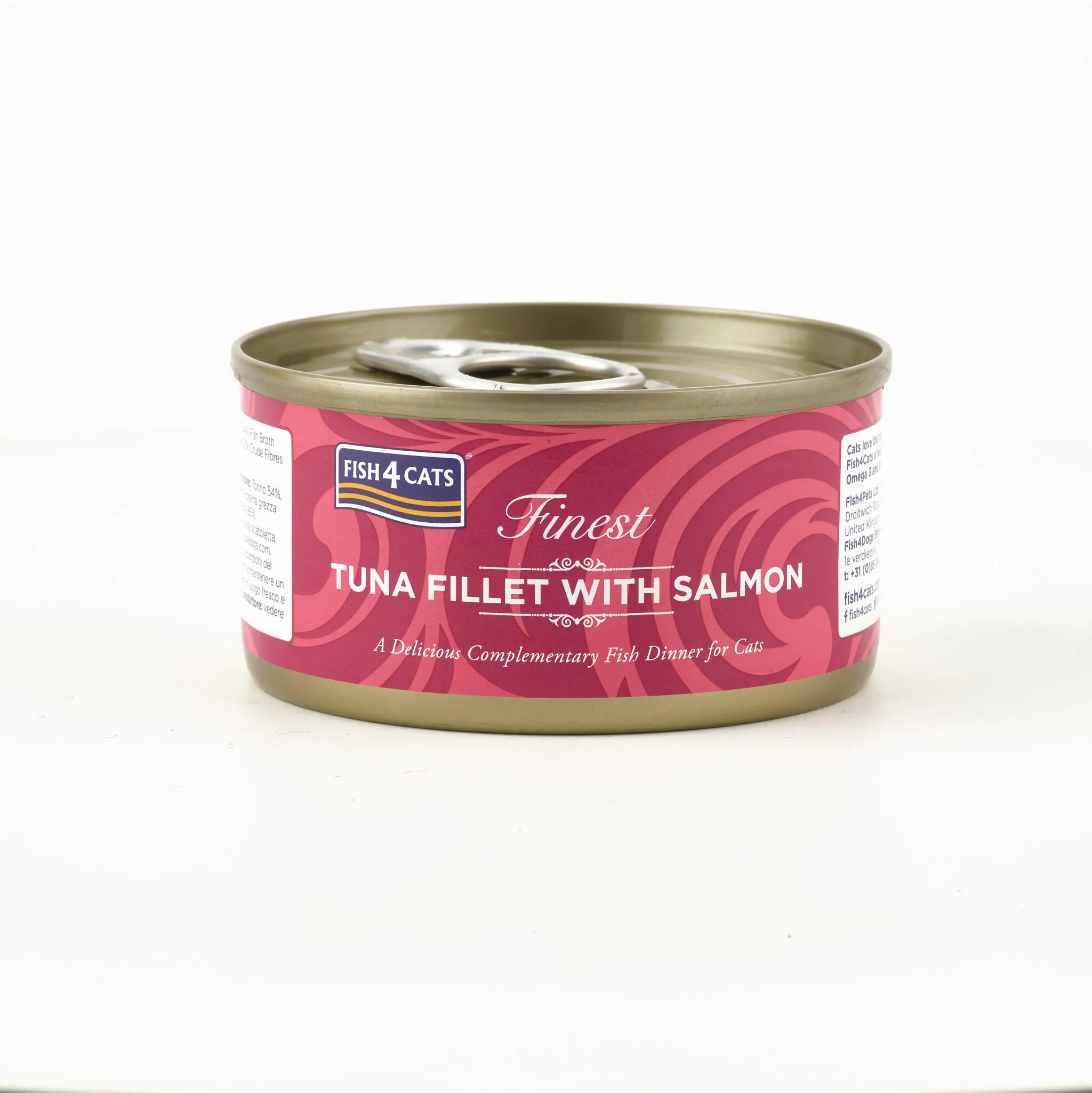 Fish4cats Filete Para Gato – Atún Con Salmón 70 G (pack De 10) - Image 4