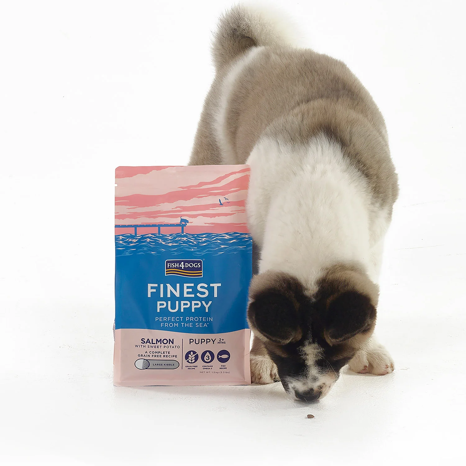 Fish4dogs Pienso Para Cachorro Sin Cereales – Salmón Y Boniato 1,5 Kg - Image 6