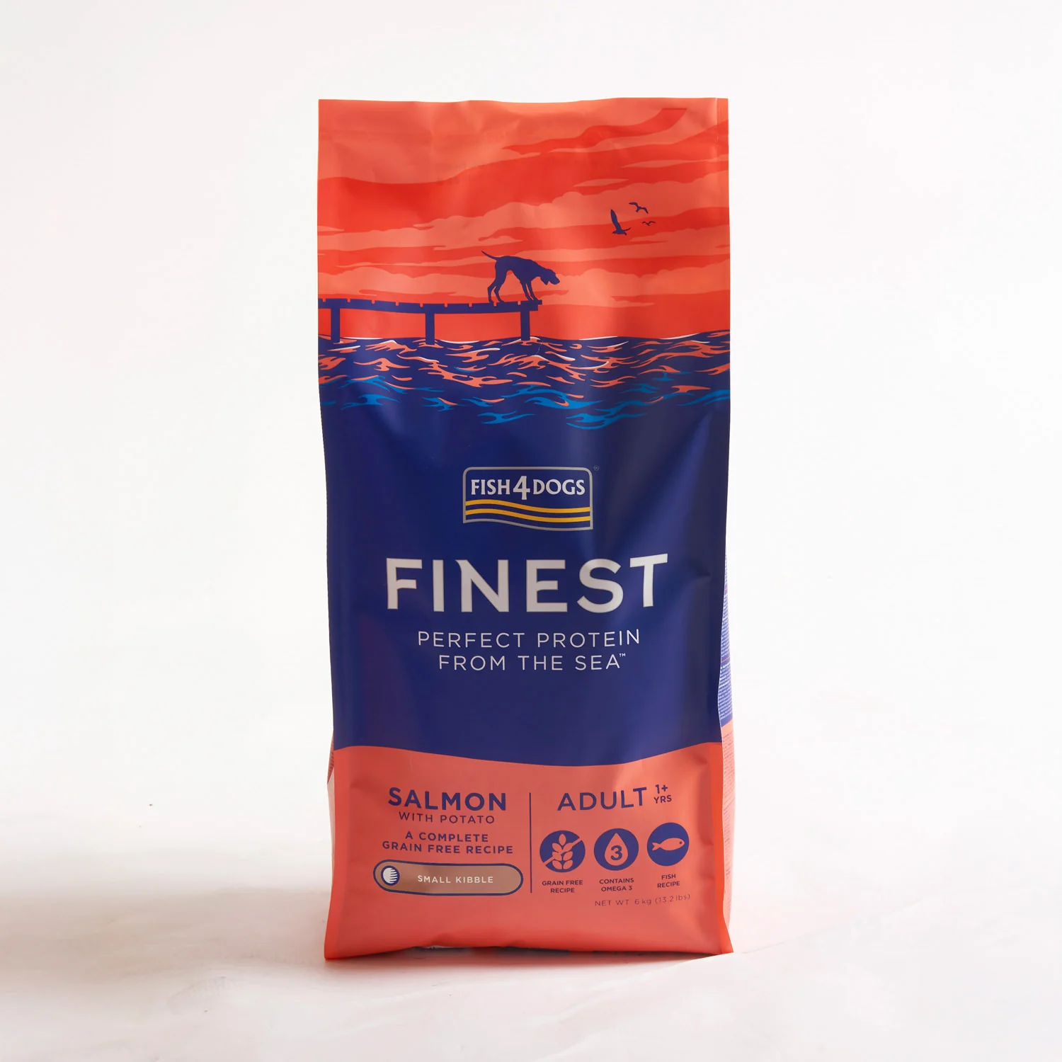Fish4dogs Pienso Para Perro Adulto Sin Cereales – Salmón Y Patata Razas Pequeñas 6 Kg