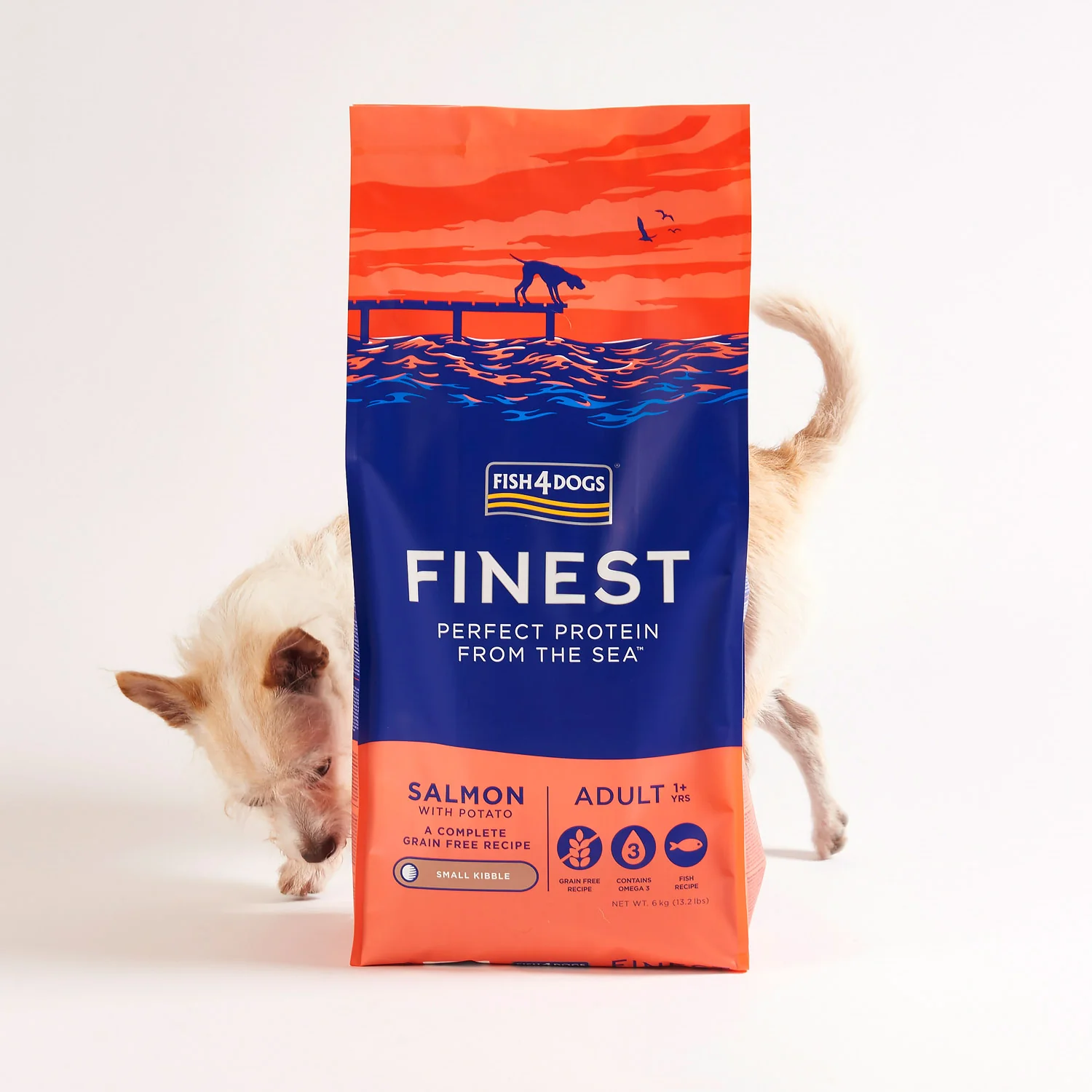 Fish4dogs Pienso Para Perro Adulto Sin Cereales – Salmón Y Patata Razas Pequeñas 6 Kg - Image 5
