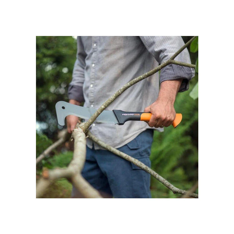 Fiskars Woodxpert Machete Xa3, Cuchillo 1003609 Sierra - Image 2