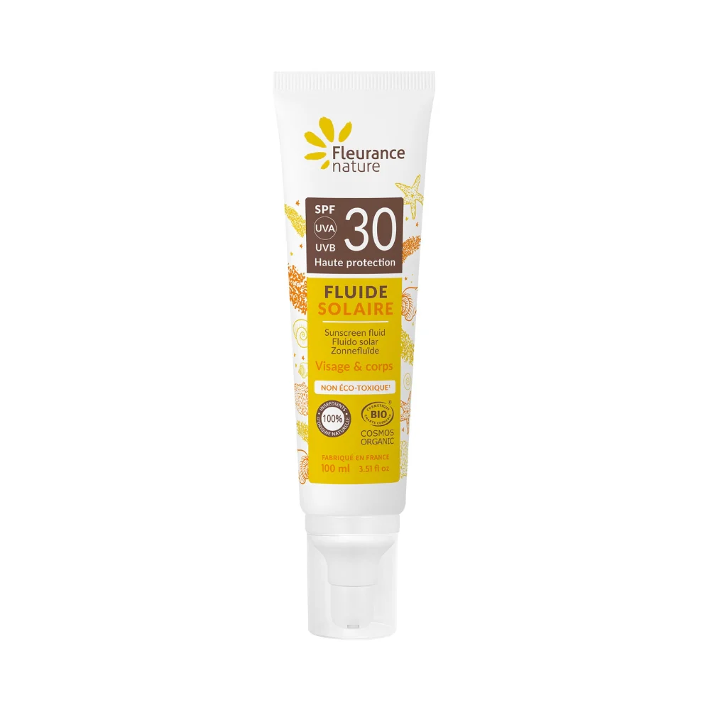 Fluido Solar Spf30 Cuerpo Y Cara Fleurance Nature 100ml