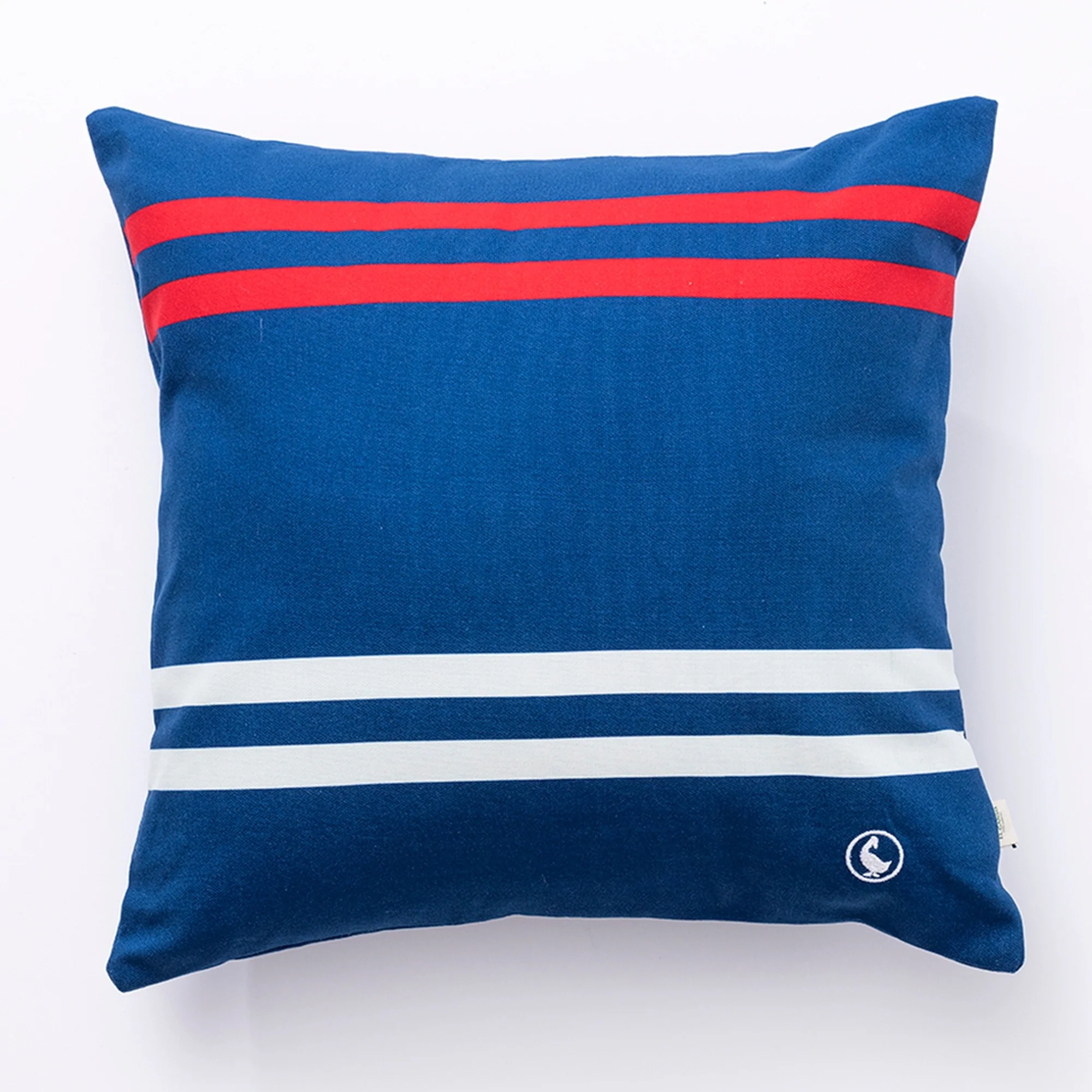 Funda De Cojín 40x40cm 100% Algodón 300gsm Color Azul Marino El Ganso - Image 5