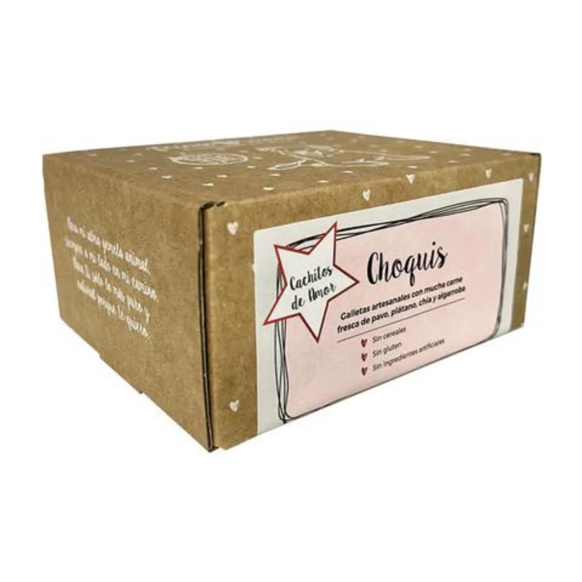 Galletas artesanales para perros Choquis Puromenu 125 g