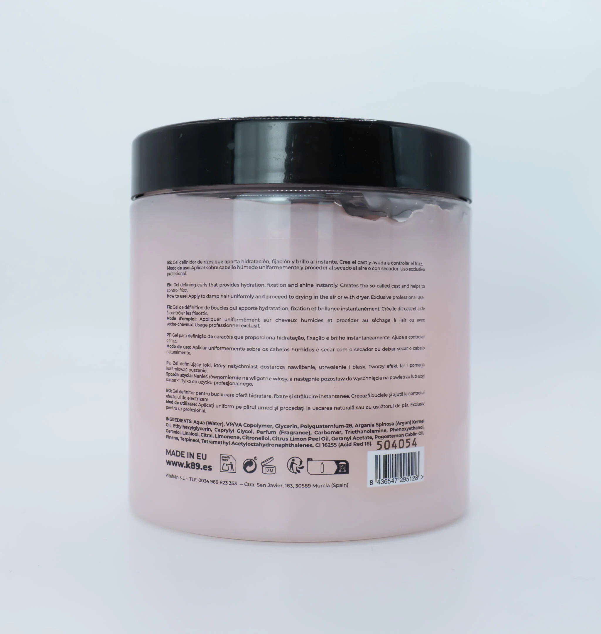 Gel De Rizos K89 Professional 500ml - Image 2