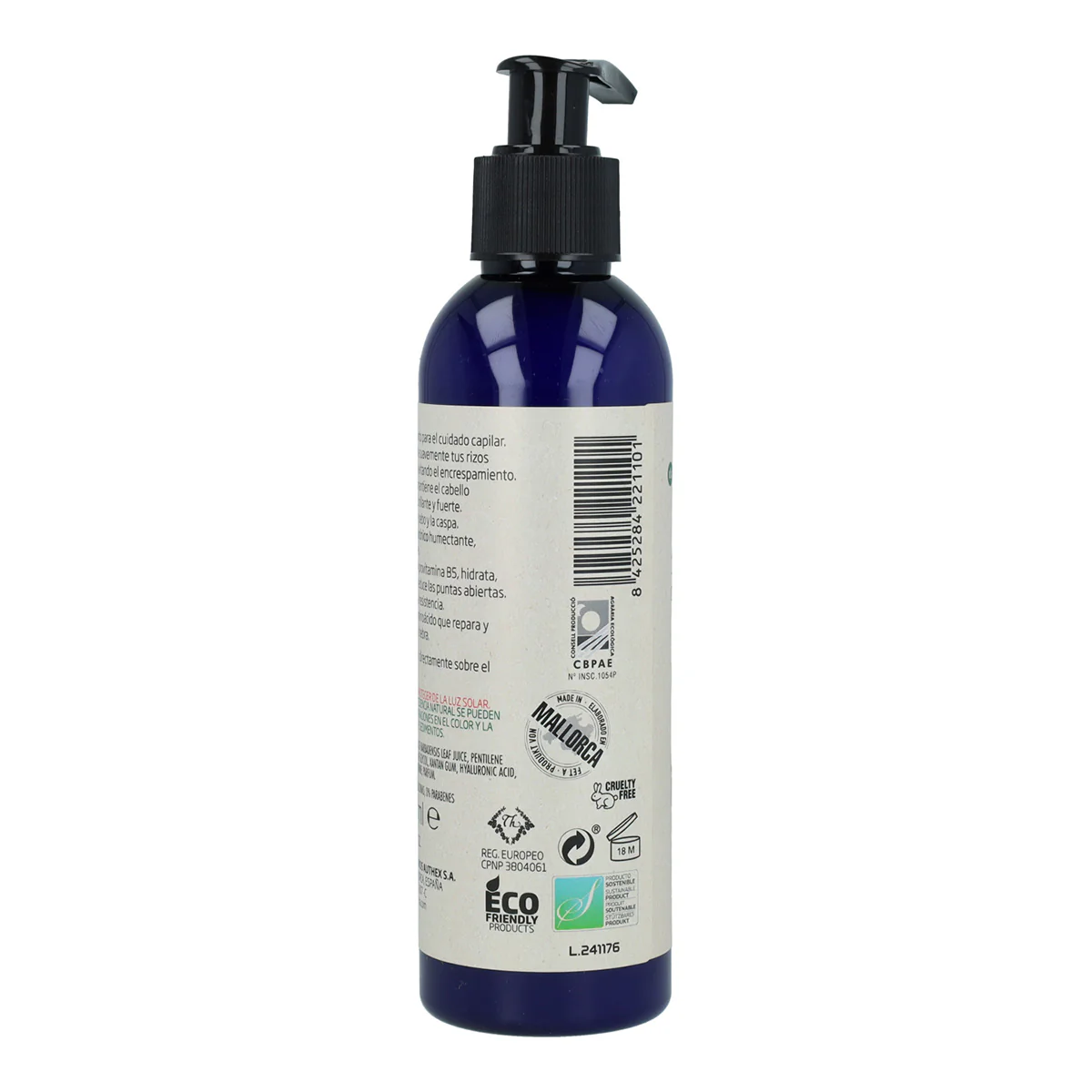 Gel spray definidor de rizos 96% Aloe vera Tot Herba 200 ml - Image 3