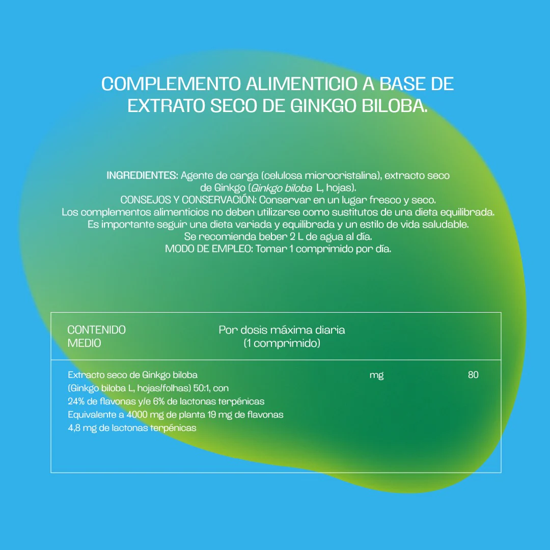 Ginkgo Biloba BICENTURY 240 comprimidos - Image 3