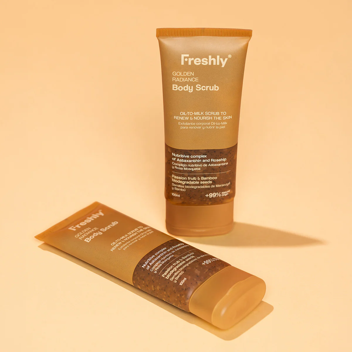 Golden Radiance Body Scrub Freshly 100 ml - Image 4