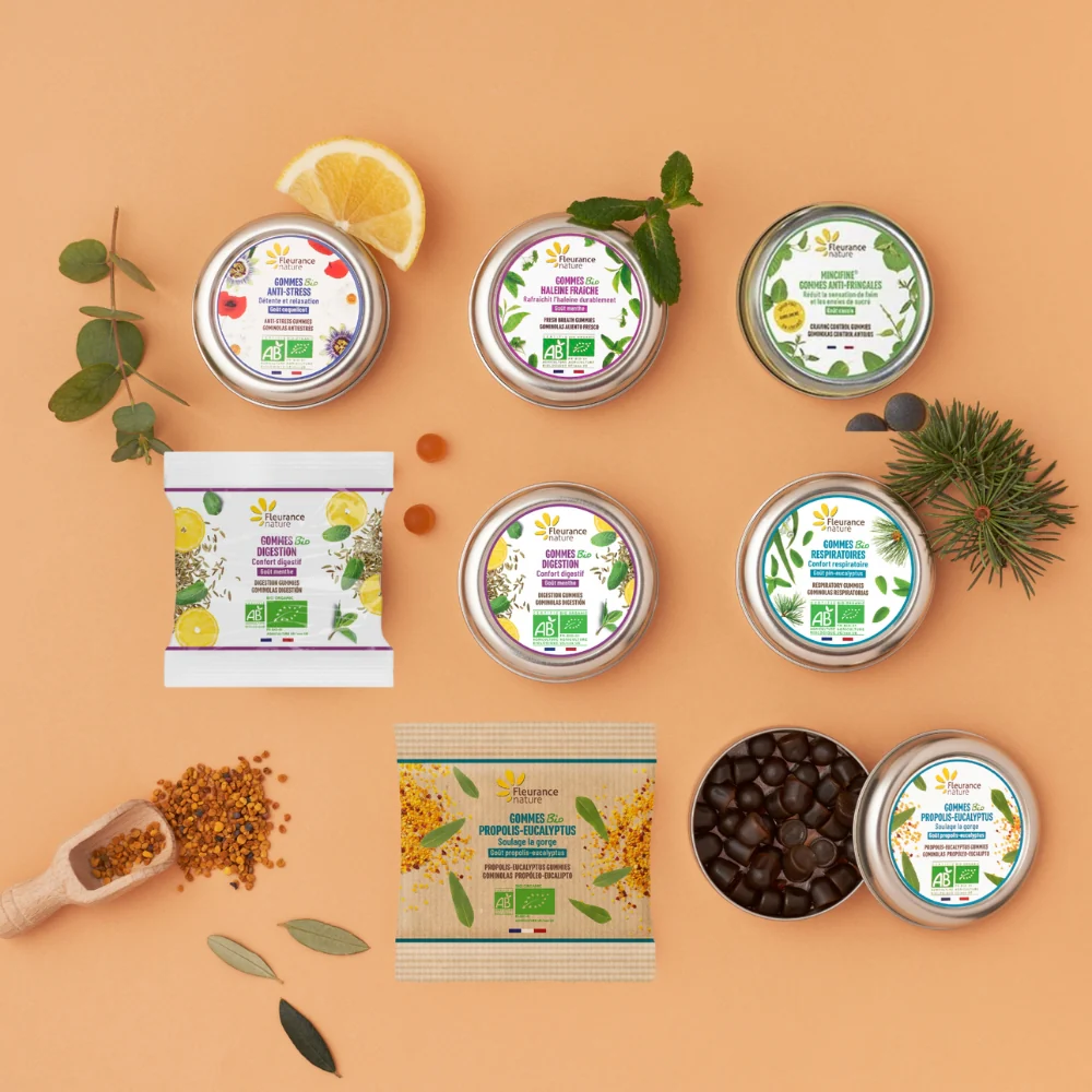 Gominolas Aliento Fresco Eco Fleurance Nature 35g - Image 3