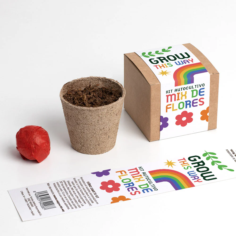 Grow This Way | Kit De Autocultivo Mix De Flores | Actividad Educativa Y Regalo Original - Image 3