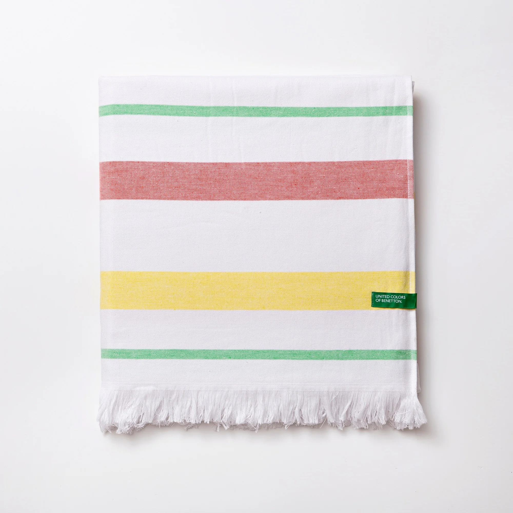 Hammam 80x165cm 350gsm 100% Algodón Rosa, Amarillo Y Verde Rainbow Be - Image 6