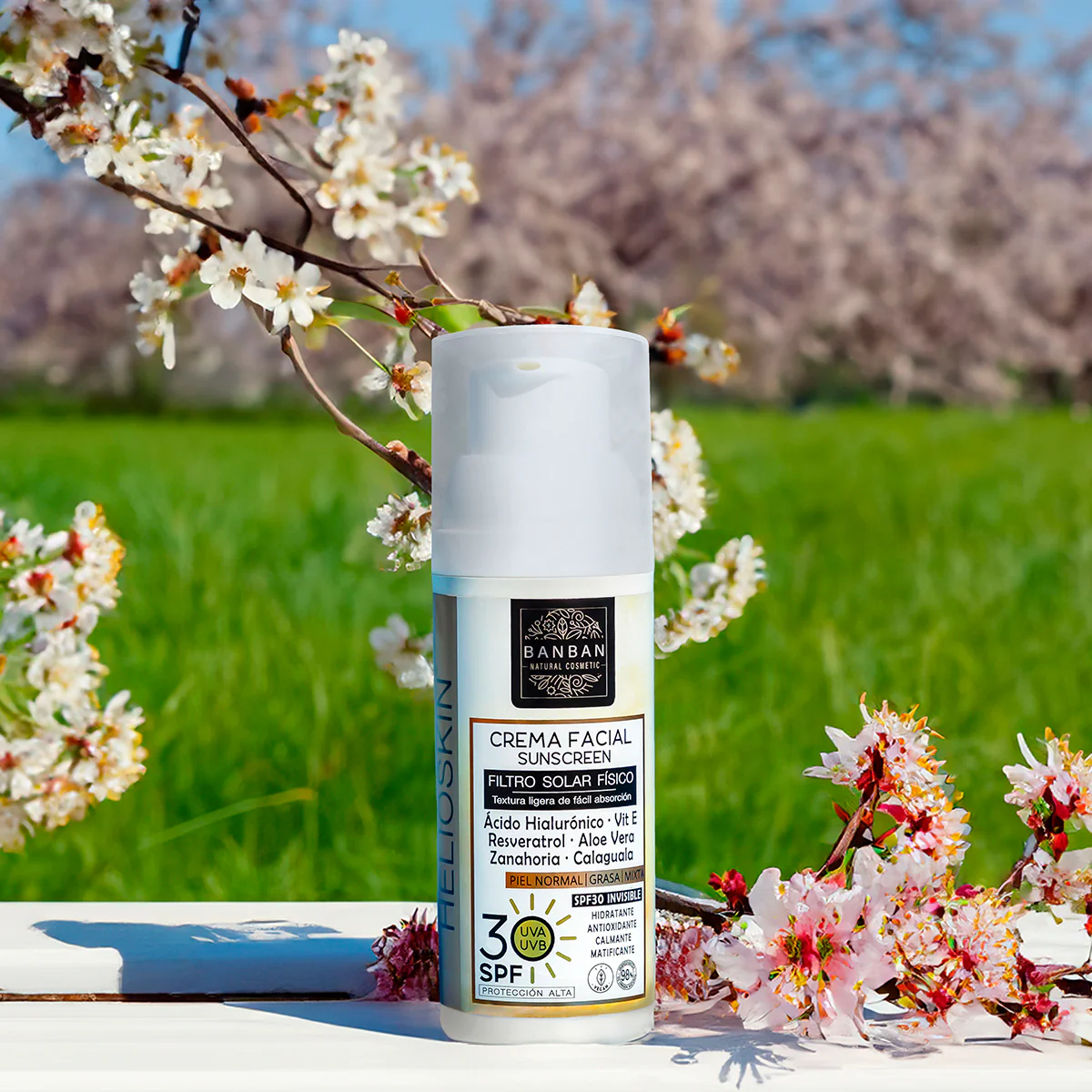 Helioskin Piel Normal Grasa Mixta SPF30 50ml Banban - Image 5