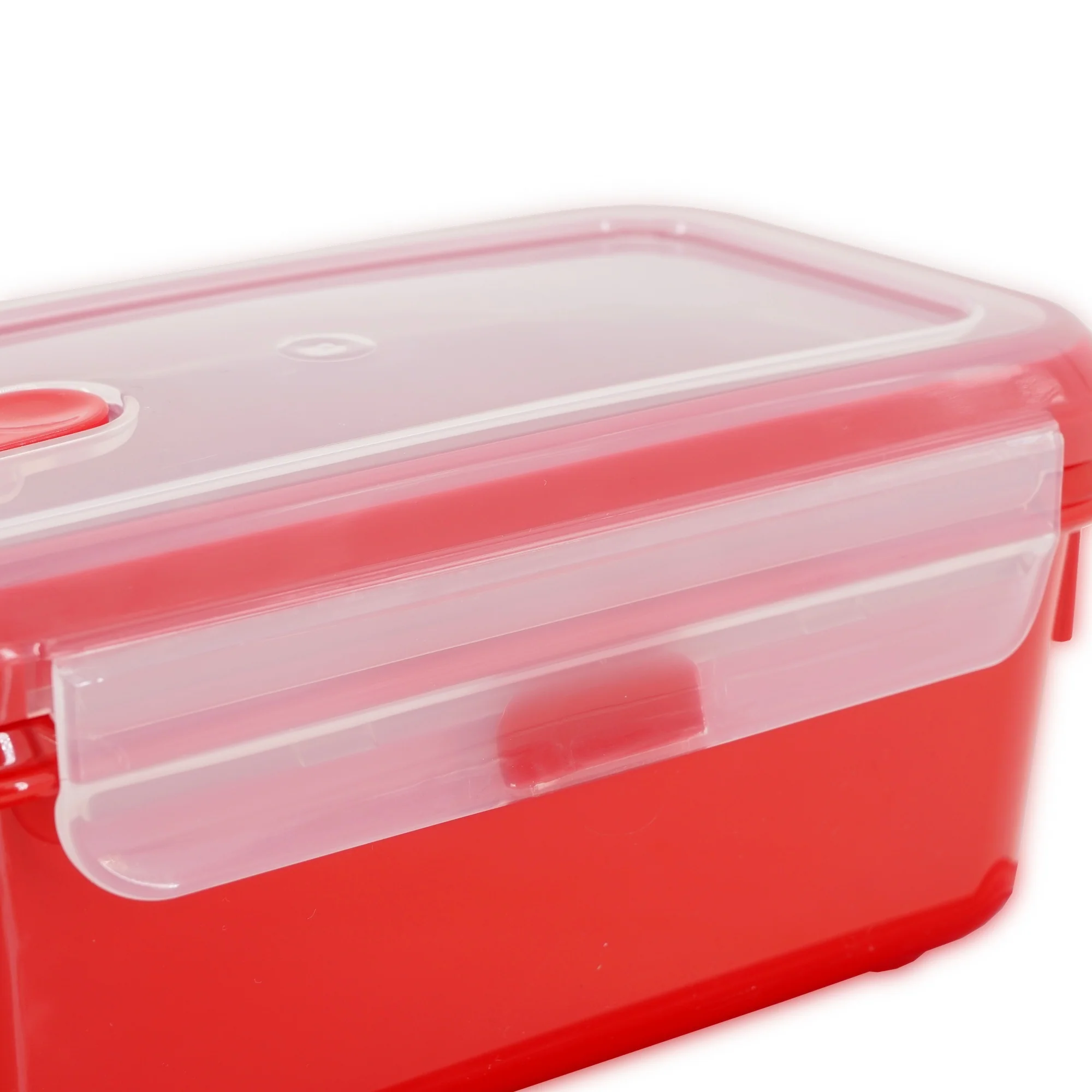 Hermético Super Lock Micro 1,9 L., Apto Para Cocinar Al Vapor En El Microondas, Ideal Transporte Y Almacenamiento De Alimentos, Cierre Clip, Válvula - Image 6