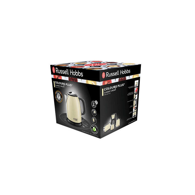 Hervidor De Agua Russell Hobbs 24994-70 Crema / Acero Inoxidable, 1,0 Litro - Image 2