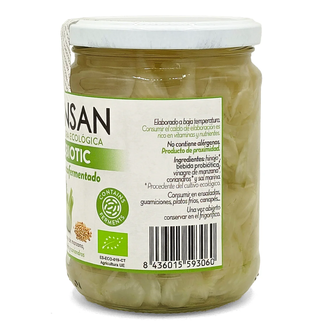 Hinojo Fermentado Con Coriandros Eco Bionsan 420gr - Image 4