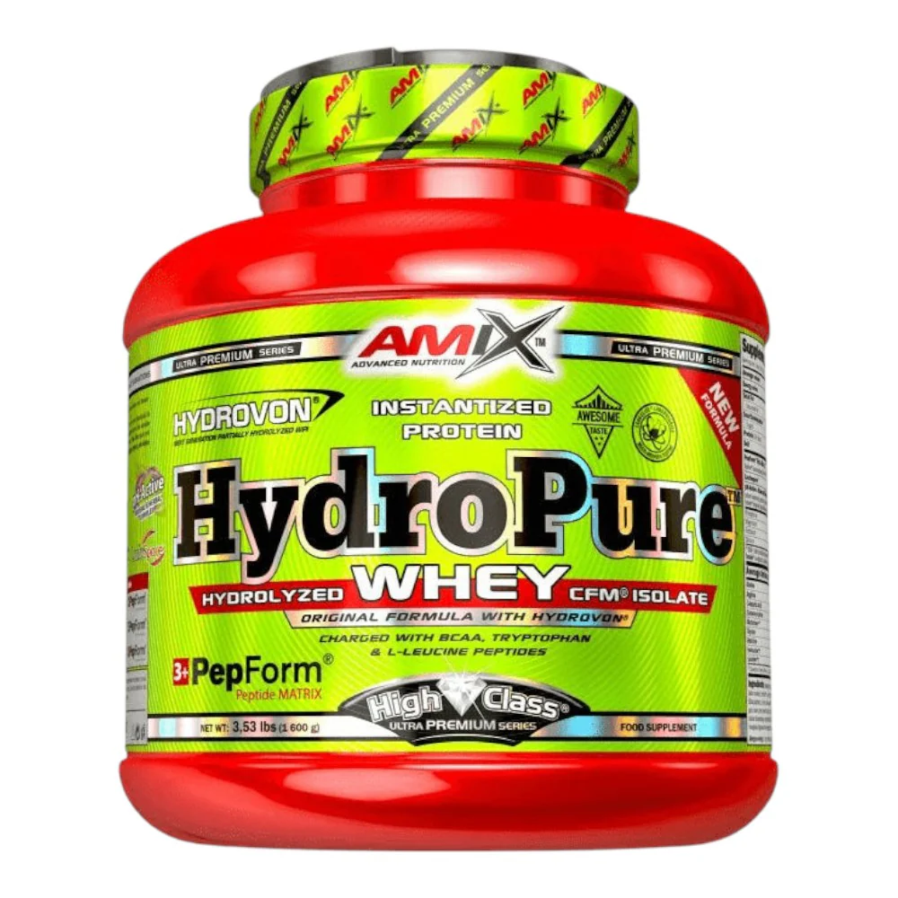 Hydropure Whey 1.6 Kg Crema De Cacahuete