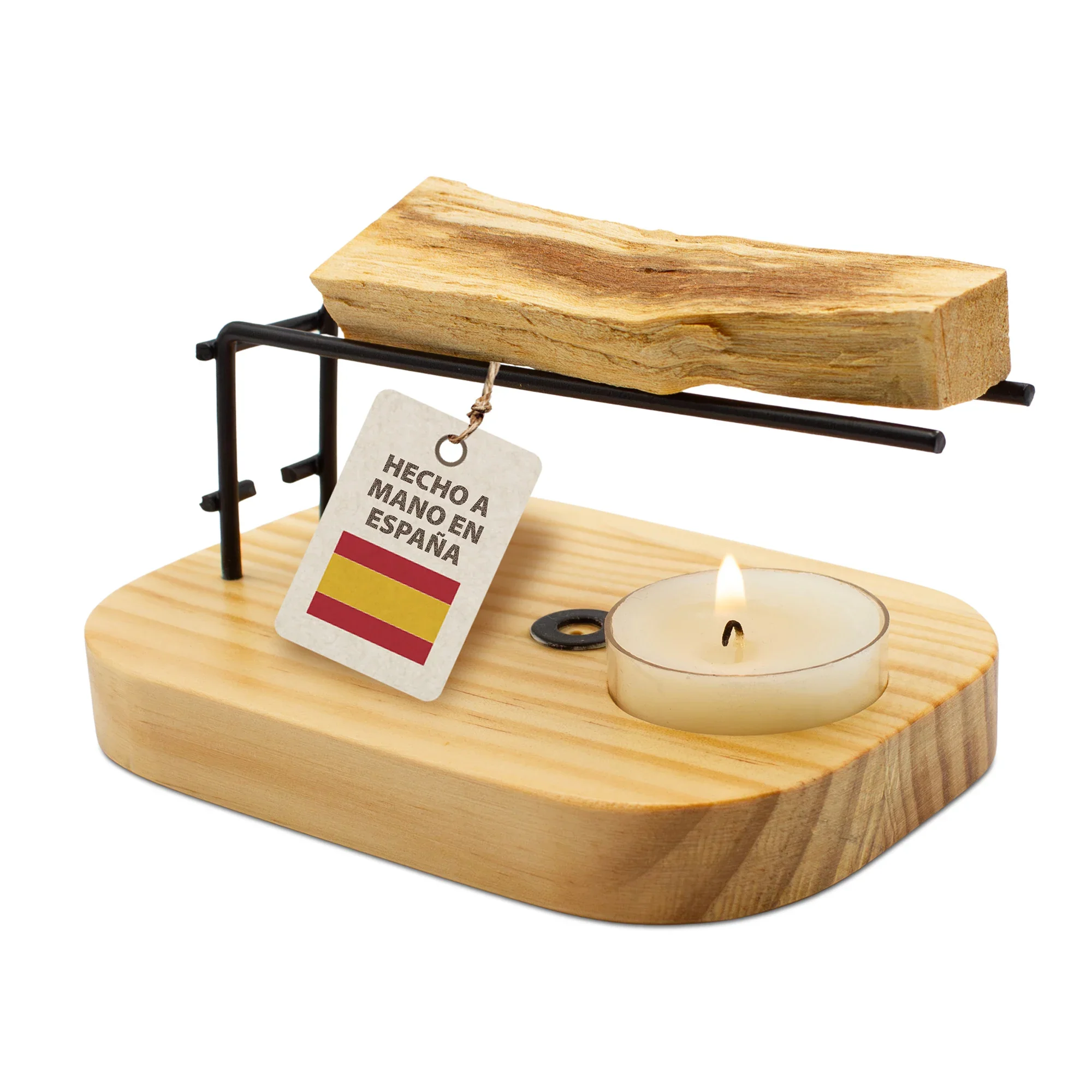 Incensario Quemador Palo Santo SYS Aromas 130x90x19 mm | Soporte Incienso | Accesorio Aromaterapia - Image 2