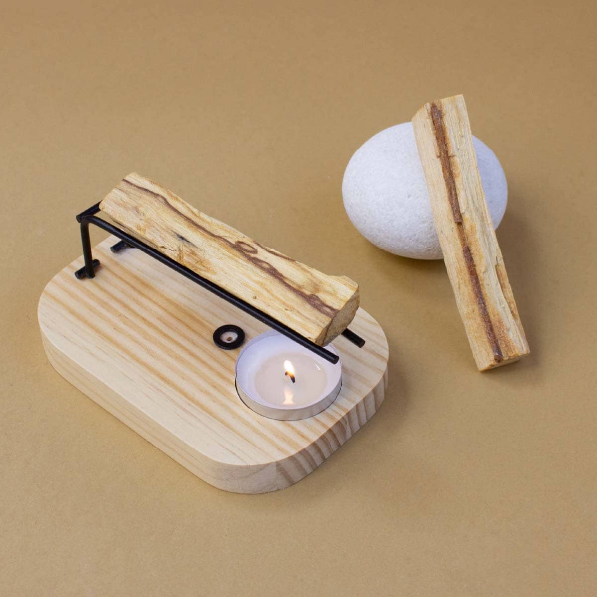 Incensario Quemador Palo Santo SYS Aromas 130x90x19 mm | Soporte Incienso | Accesorio Aromaterapia - Image 3