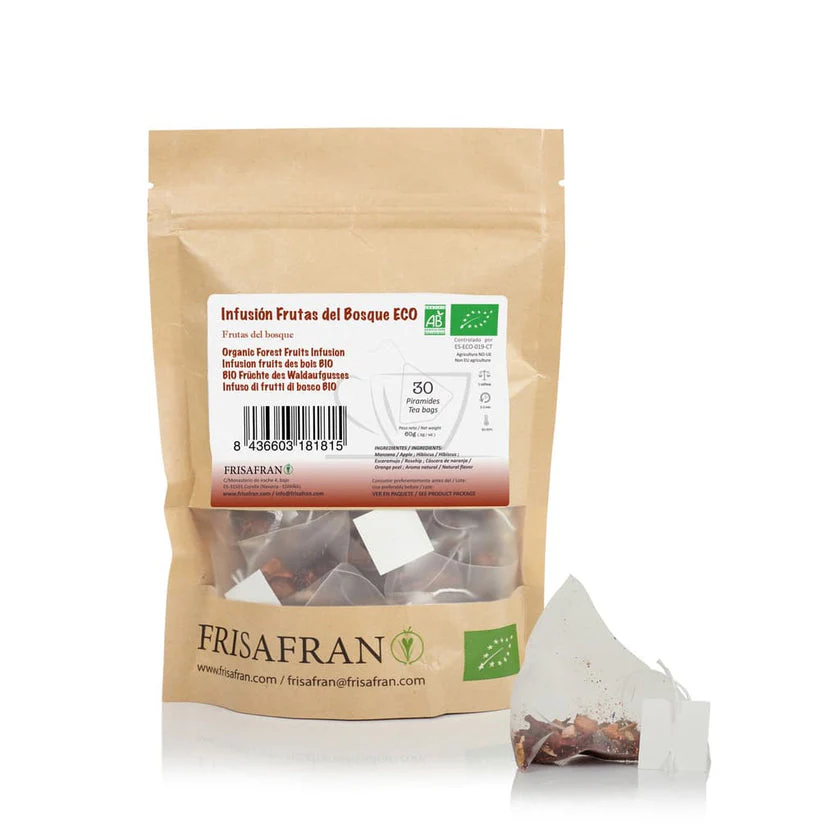 Infusión De Frutas Del Bosque En Pirámides Ecológica | Frisafran 30 Uds - Image 2