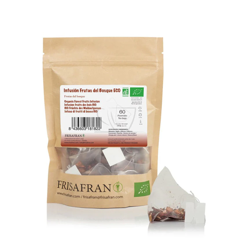 Infusión De Frutas Del Bosque En Pirámides Ecológica | Frisafran 30 Uds - Image 3