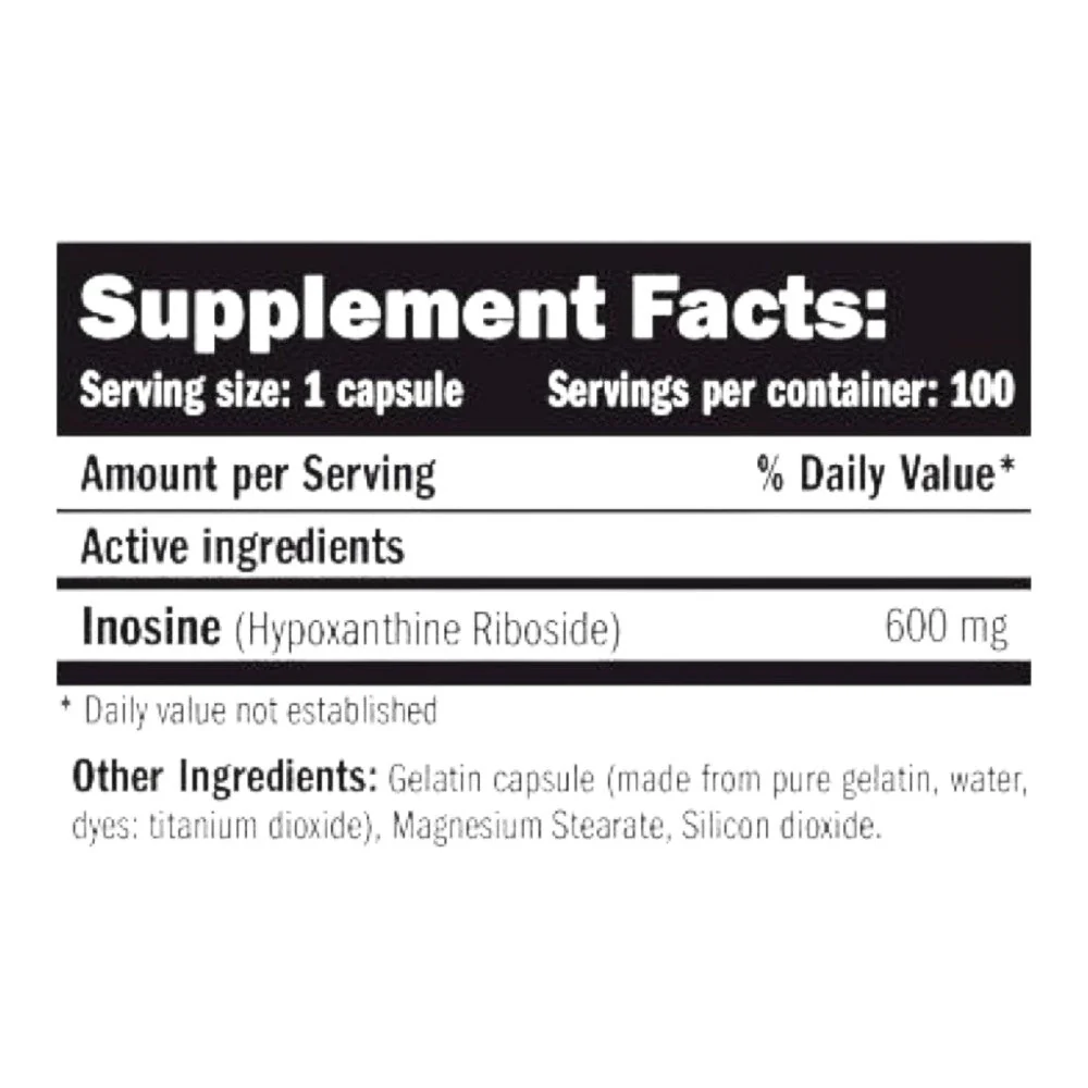 Inosine 100 Caps - Image 2