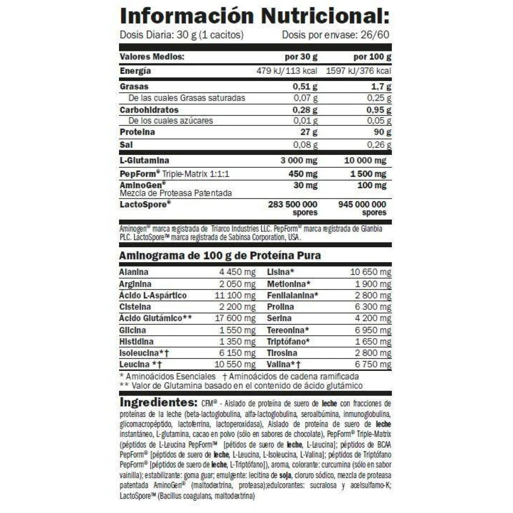 Iso Hd 90 Cfm Protein 1.8 Kg Chocolate Blanco - Image 2