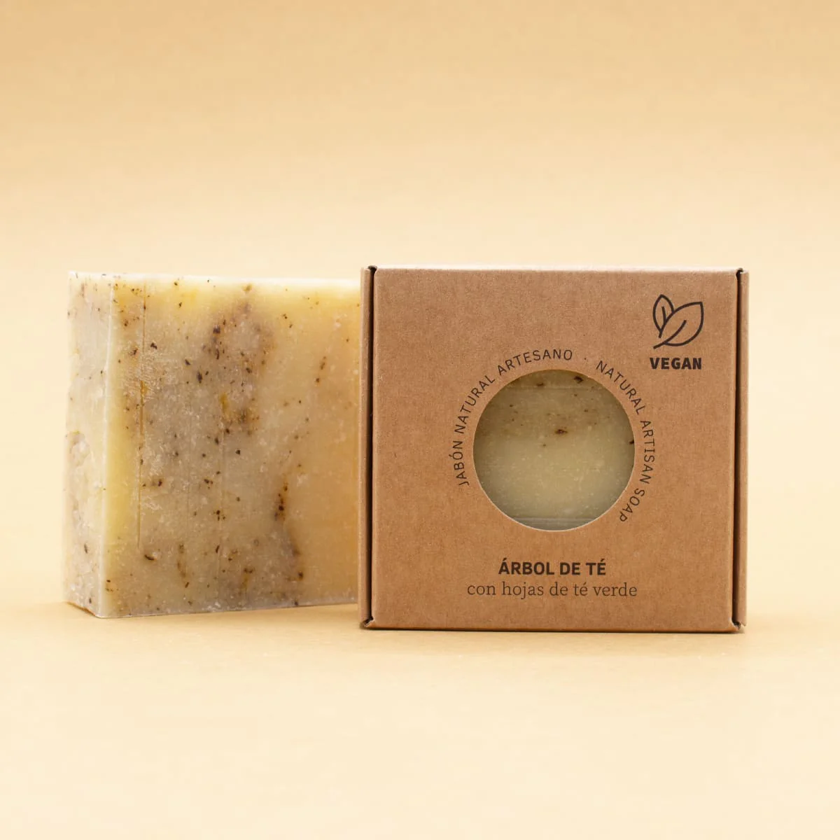 Jabón Árbol de Té Premium Labnatur 100 g | Piel Grasa y Acné | Purificante | Antibacteriano Natural - Image 3