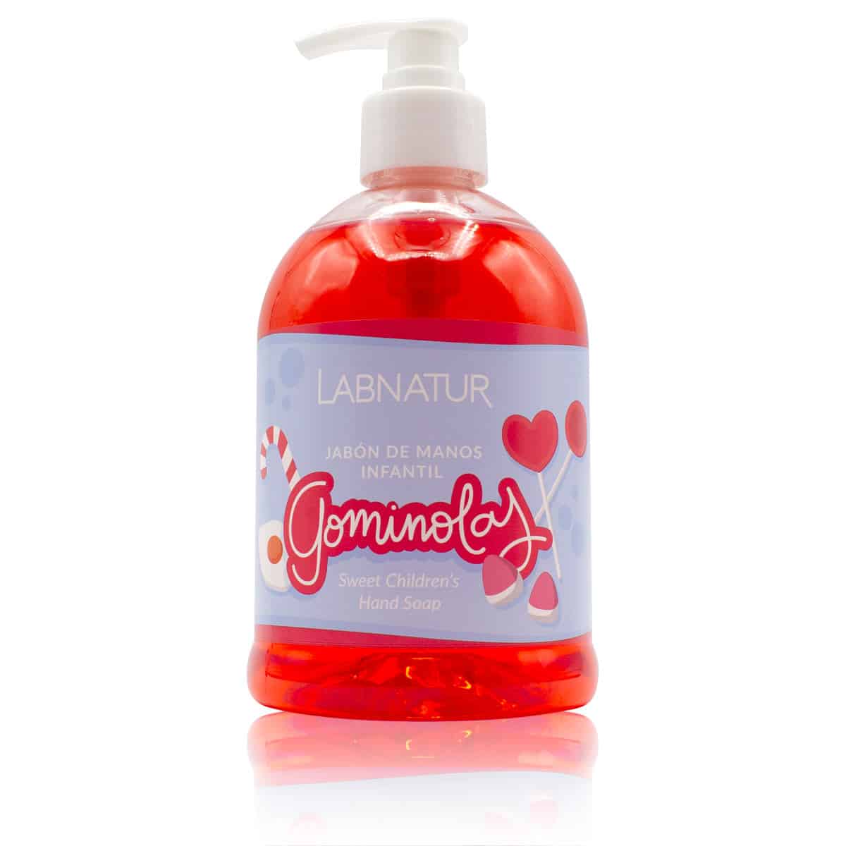 Jabón De Manos Gominolas Labnatur 500 ml | Aroma Dulce | Uso Diario | Higiene Infantil