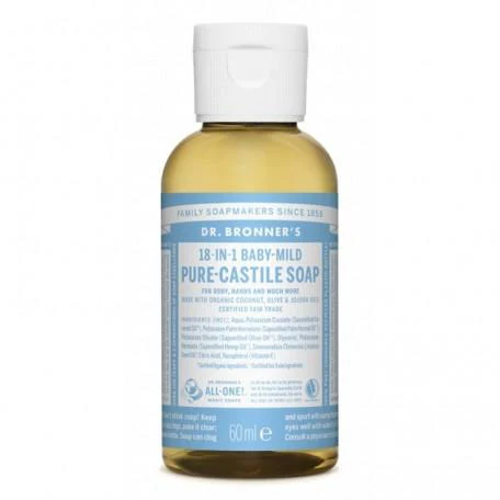 Jabón líquido Bebés Neutral Dr. Bronners 60 ml