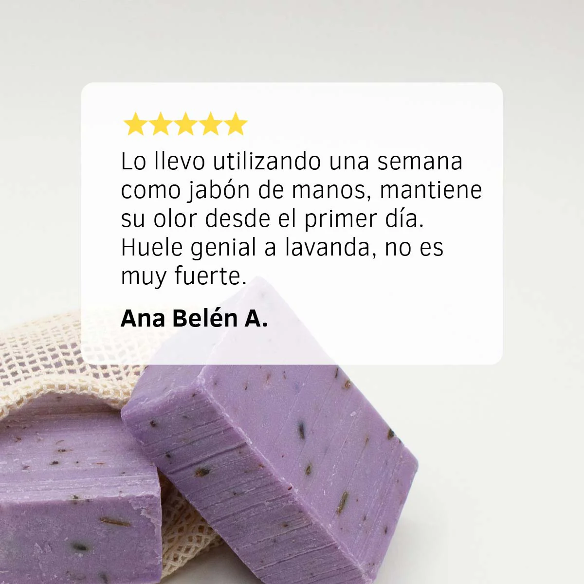 Jabón Natural Lavanda Labnatur 100 g | Relajante | Limpieza Suave | Piel Equilibrada - Image 3