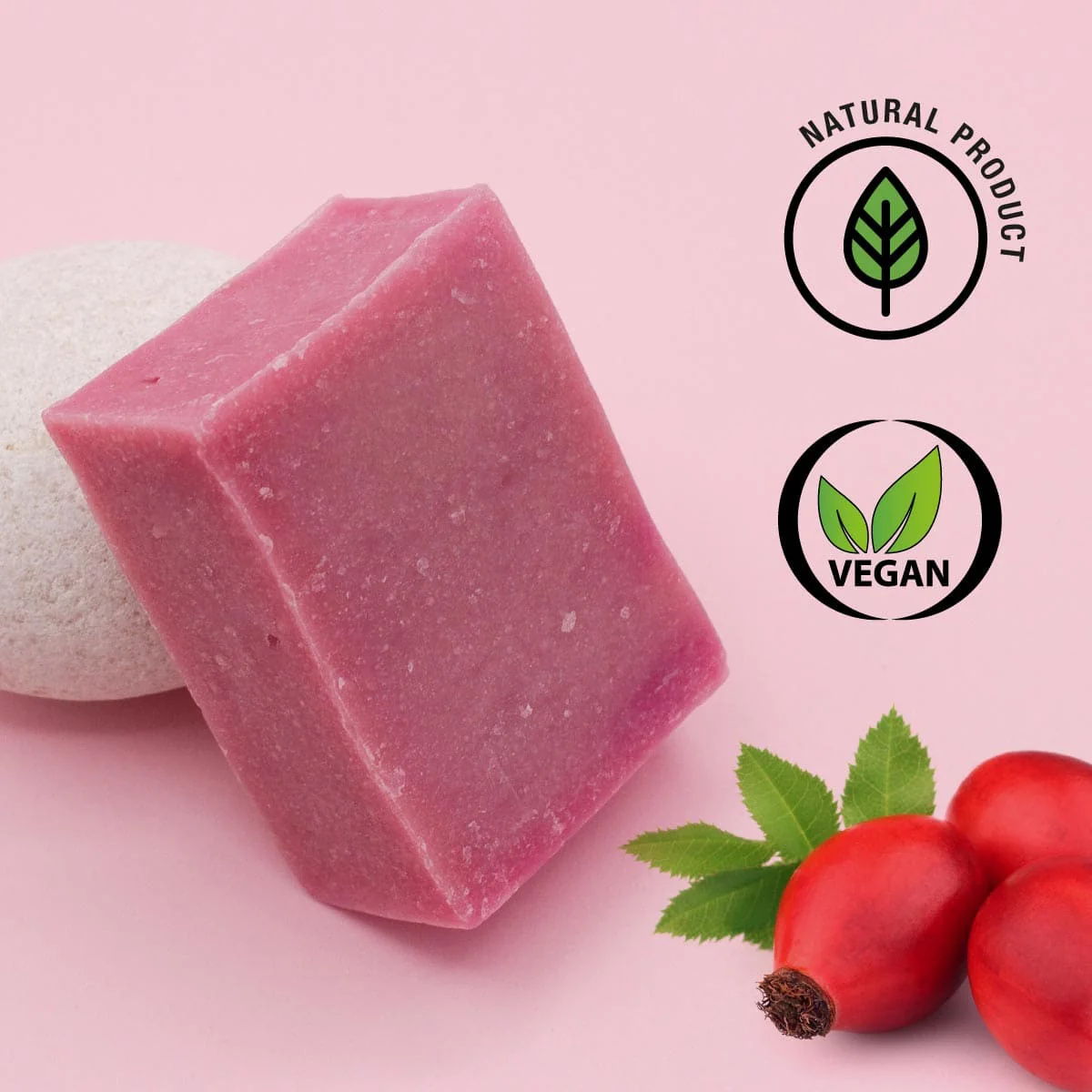 Jabón Natural Rosa Mosqueta Labnatur 100 g | Regenerador | Antiedad | Piel Nutritiva - Image 2