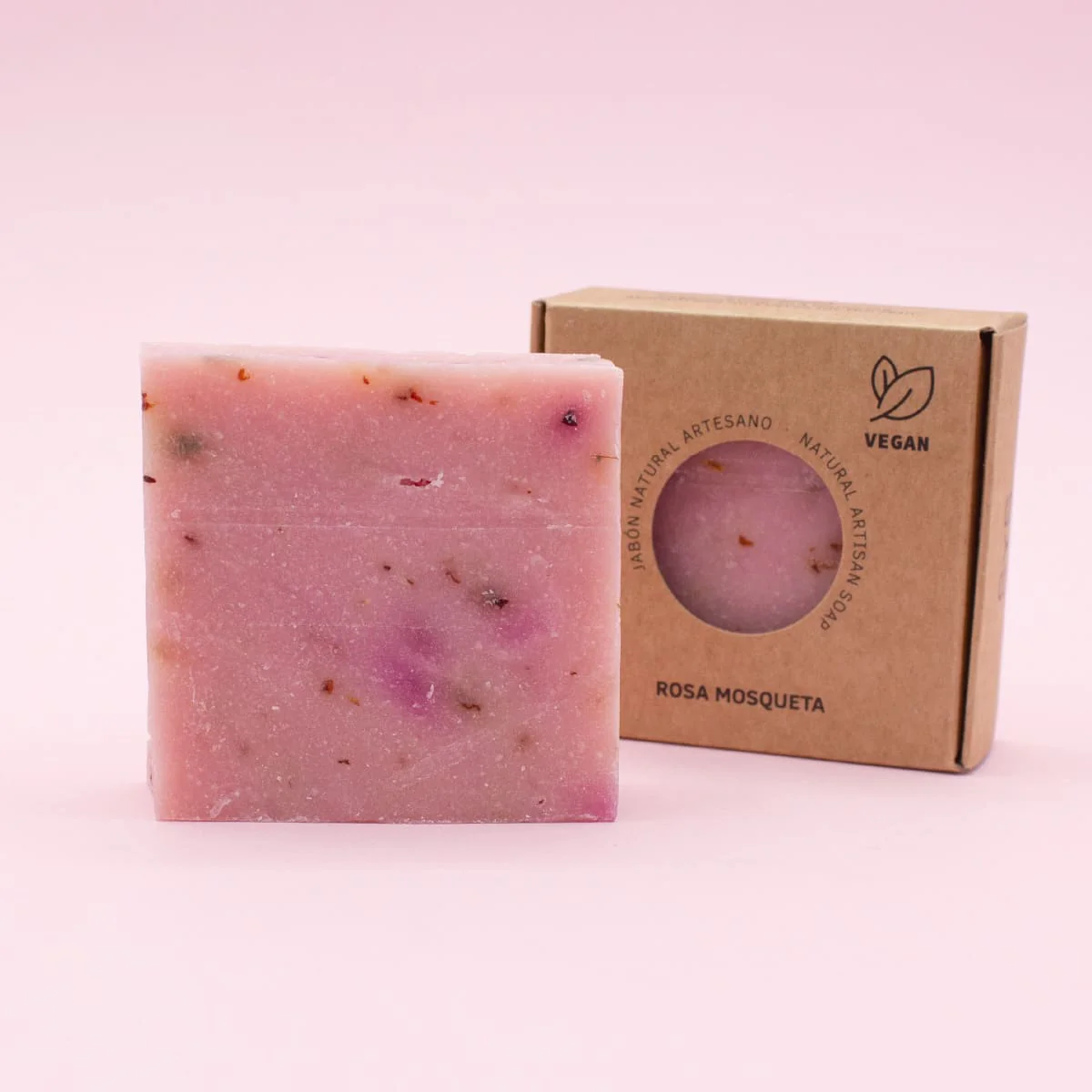 Jabón Natural Rosa Mosqueta Premium Labnatur 100 g | Regenerador | Antiedad | Piel Nutritiva - Image 4