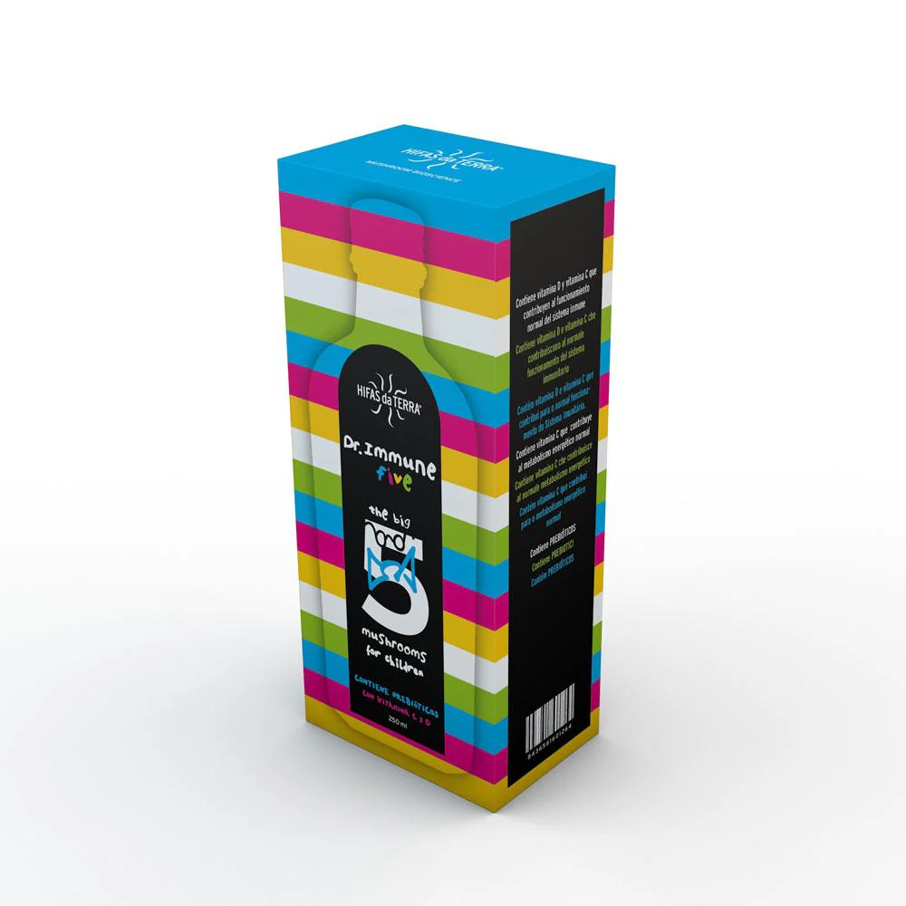 Jarabe Dr. Immune Five Hifas da Terra 250 Ml - Image 3