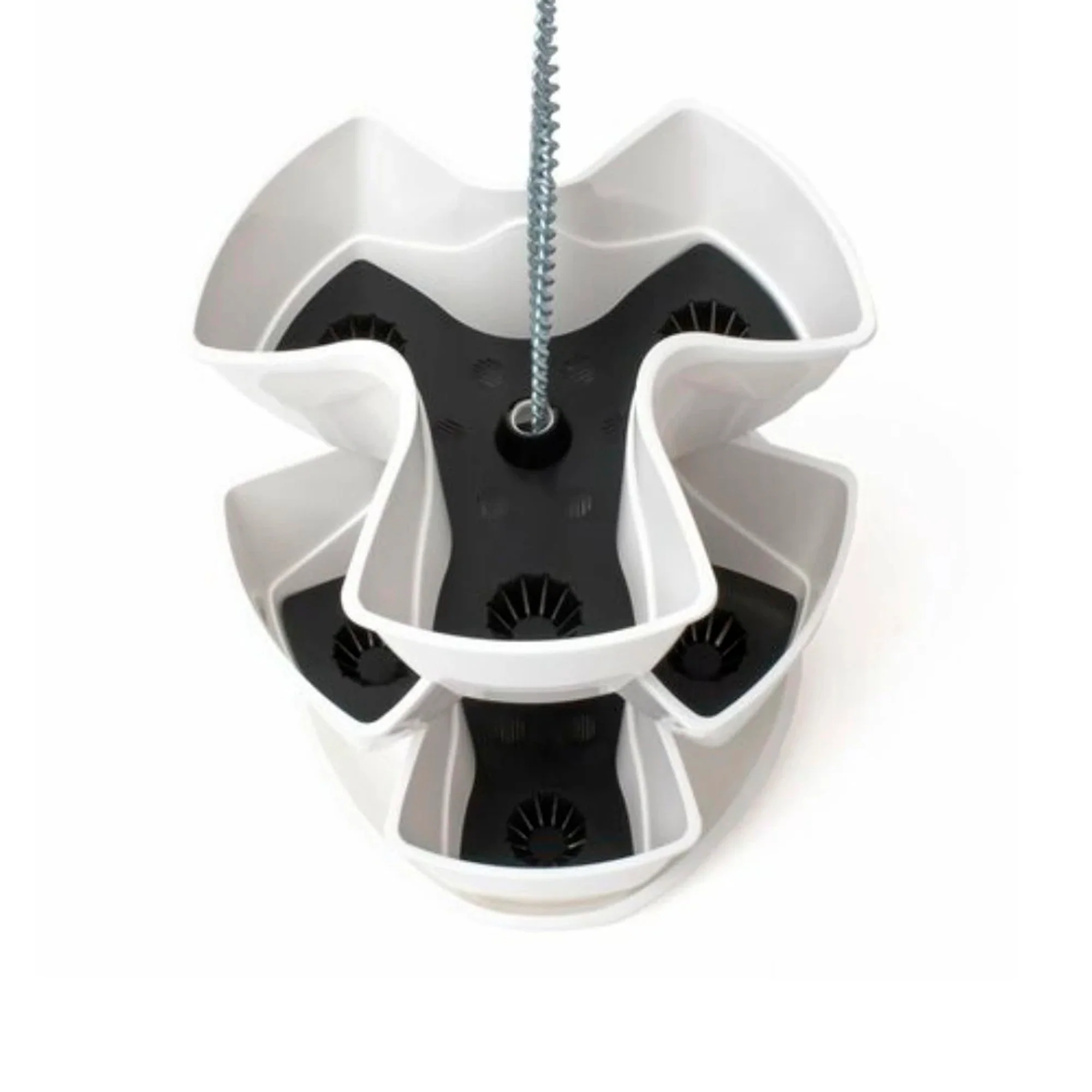 Jardín Vertical Colgante Coubi Herbal 9l., Dimensiones (mm) 295x295x880, Color Blanco - Image 5