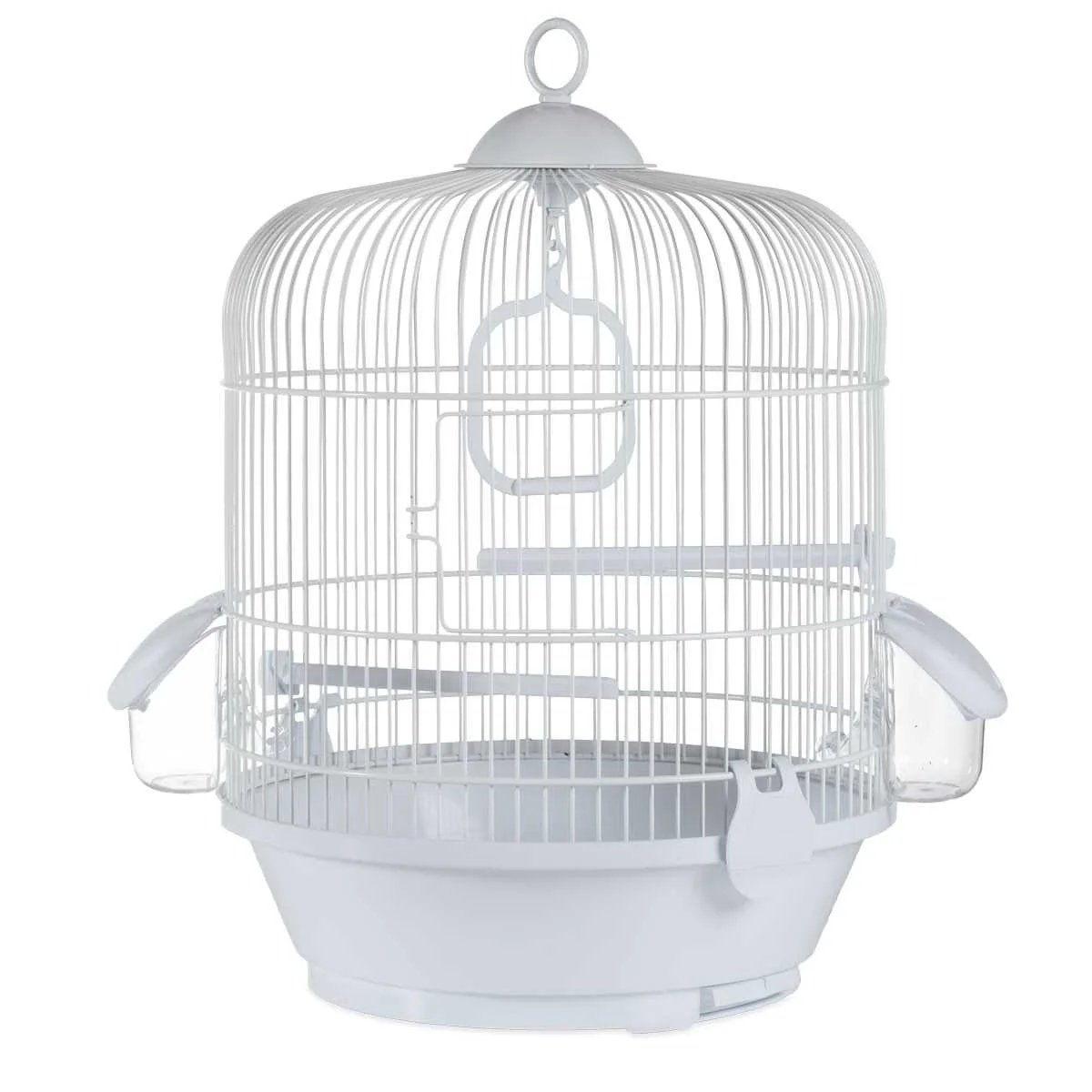 Jaula Voltrega 716 Blanca - 40 X 31,5 Cm - 40 X 31,5 Cm