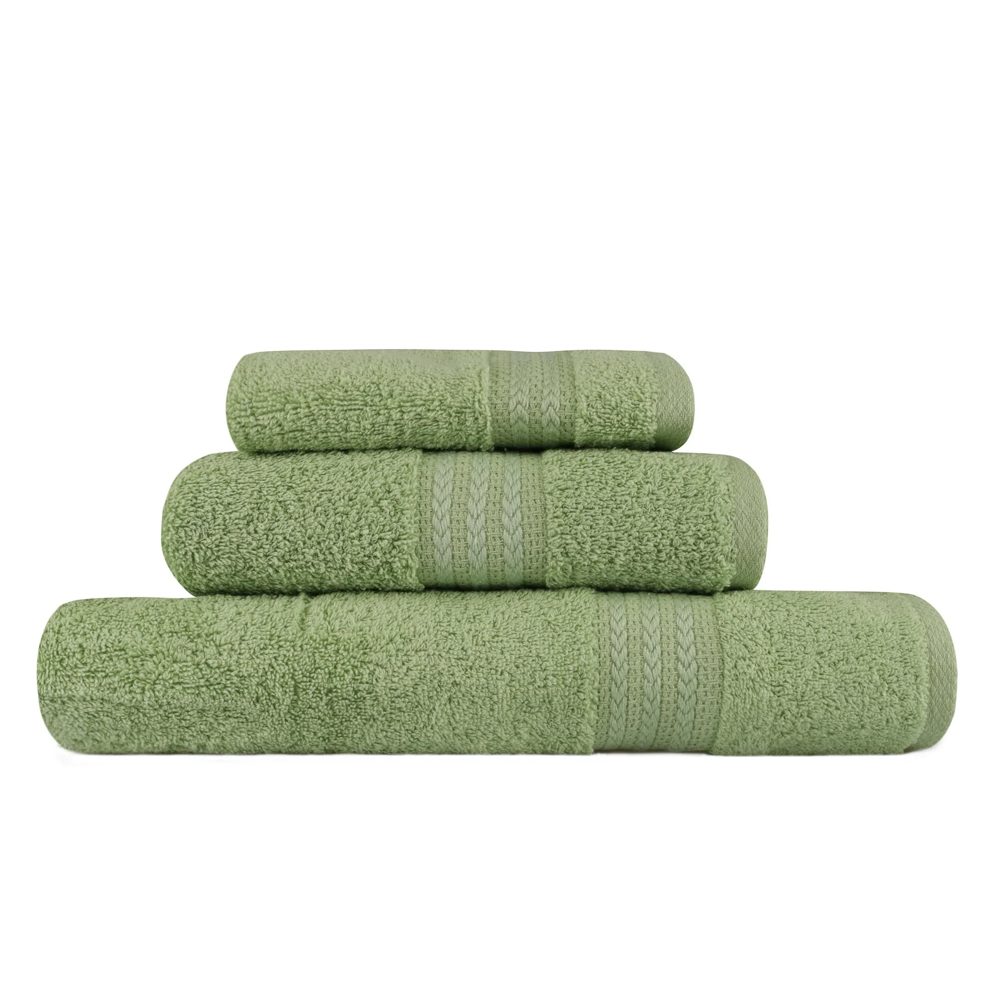 Juego De Toallas (3 Piezas) Verde - Image 2