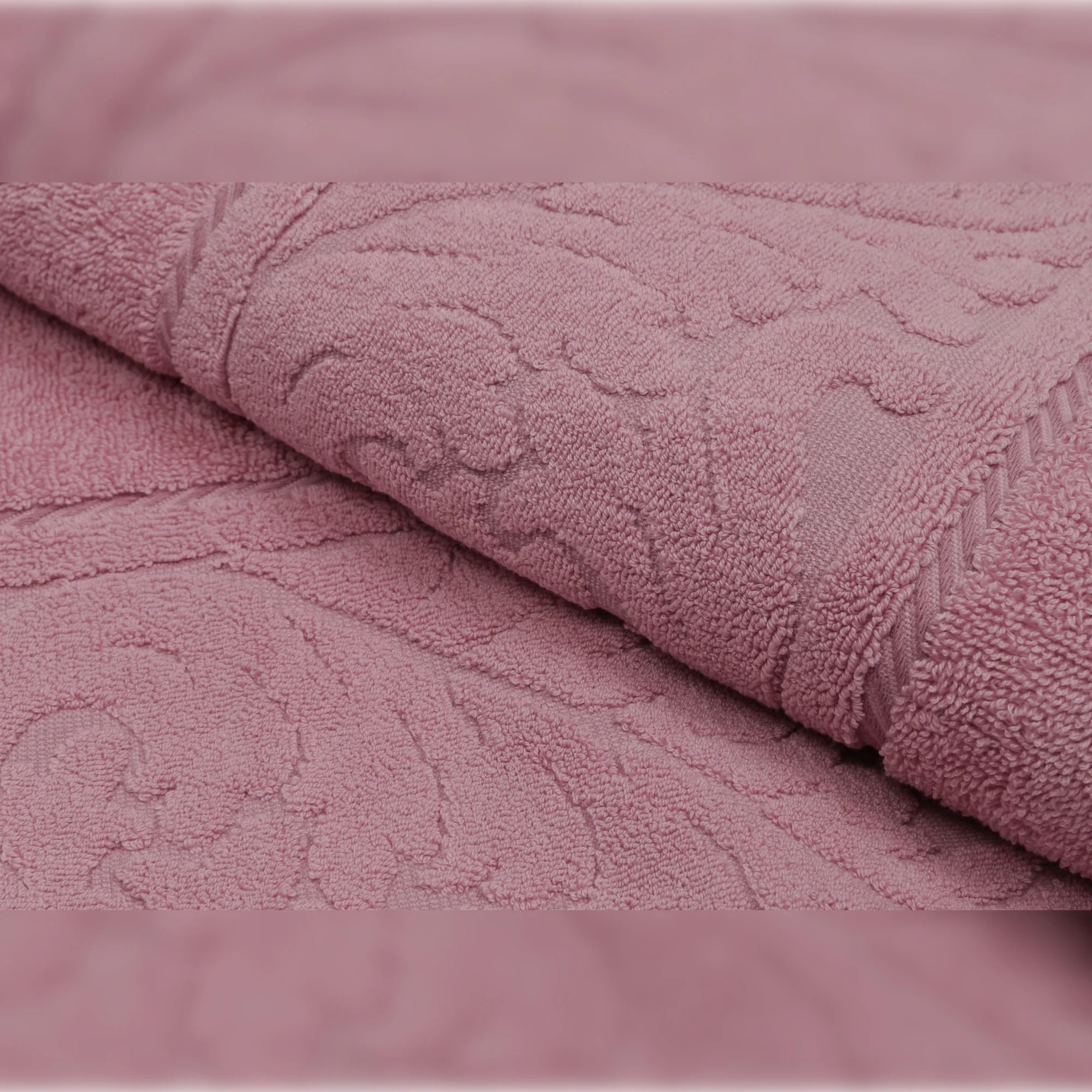 Juego De Toallas De Baño (2 Piezas) Rosa - Image 4