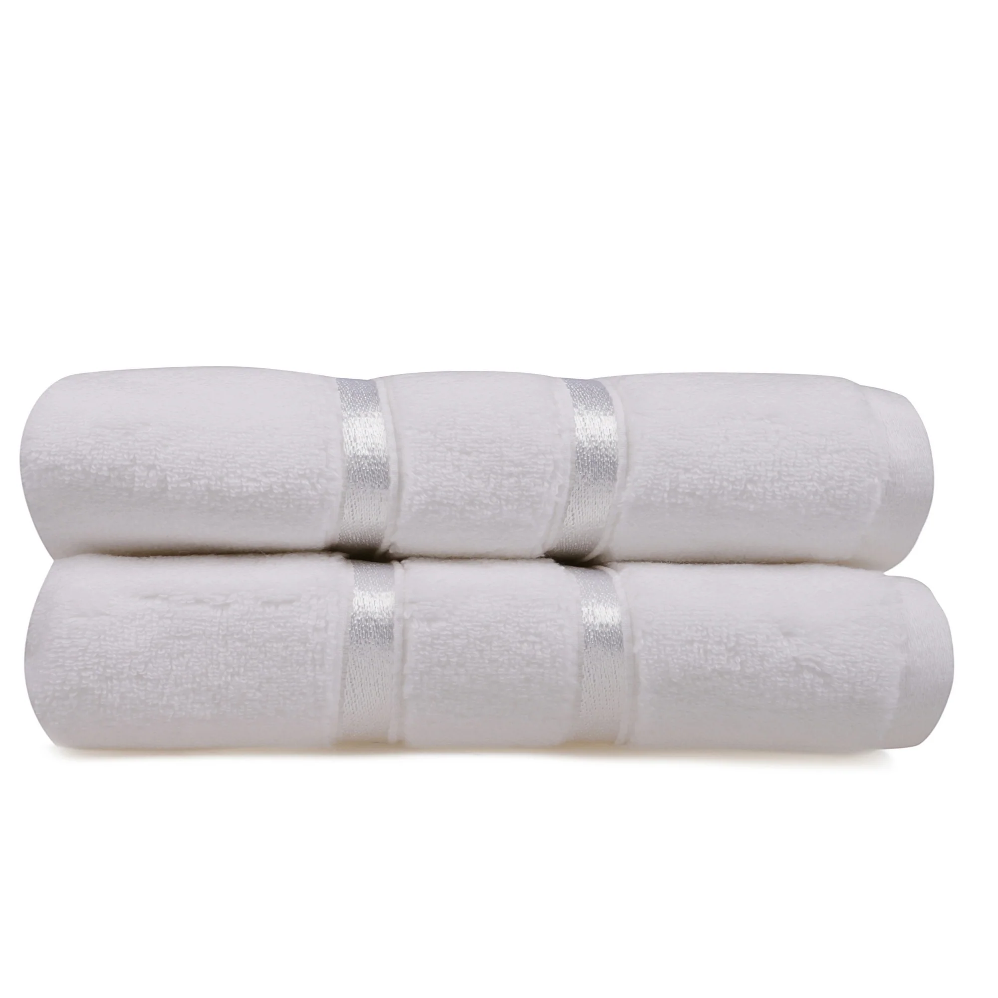 Juego De Toallas De Mano (2 Piezas) Blanco - Image 2