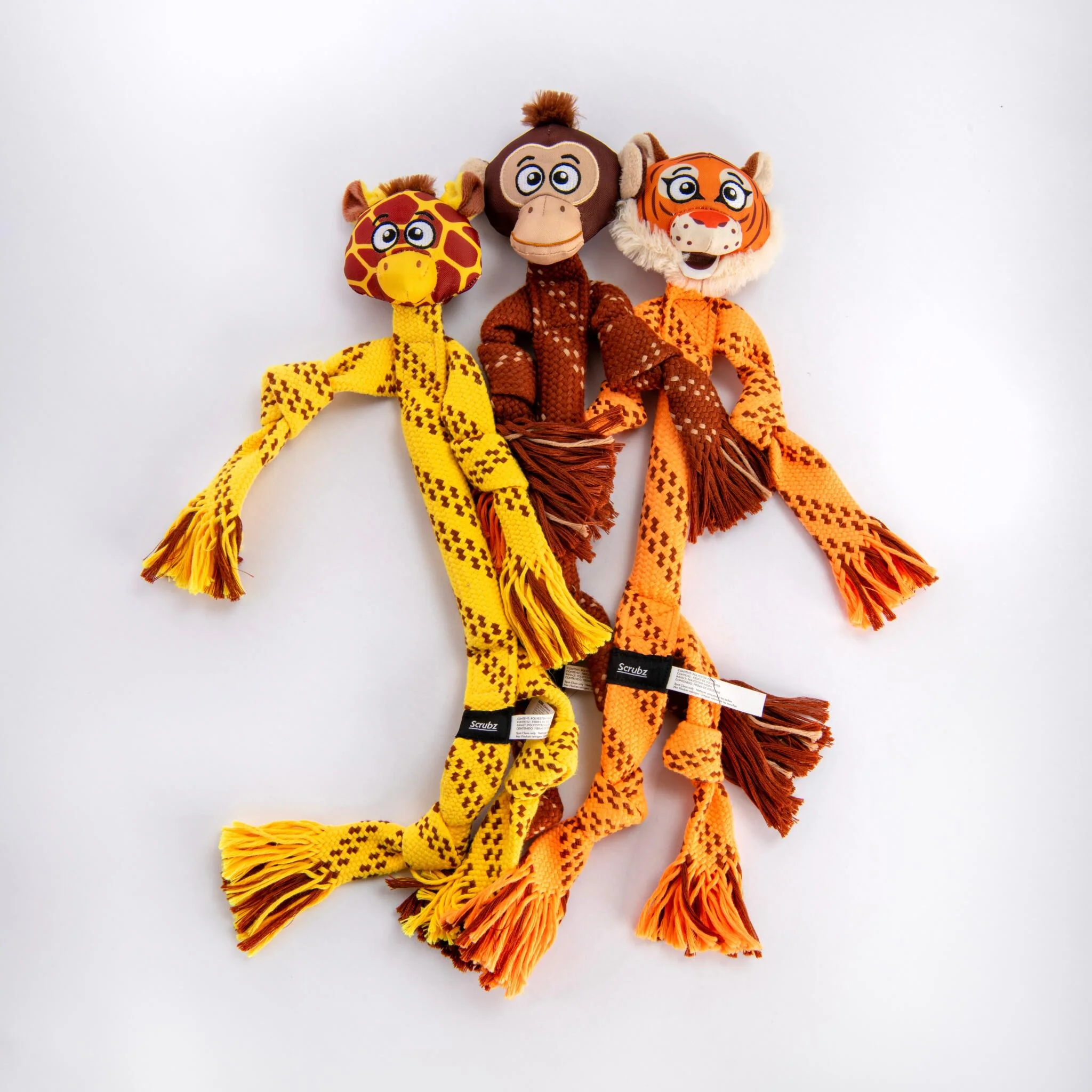 Juguete Cuerda Para Perro Safari Jirafa 44cm