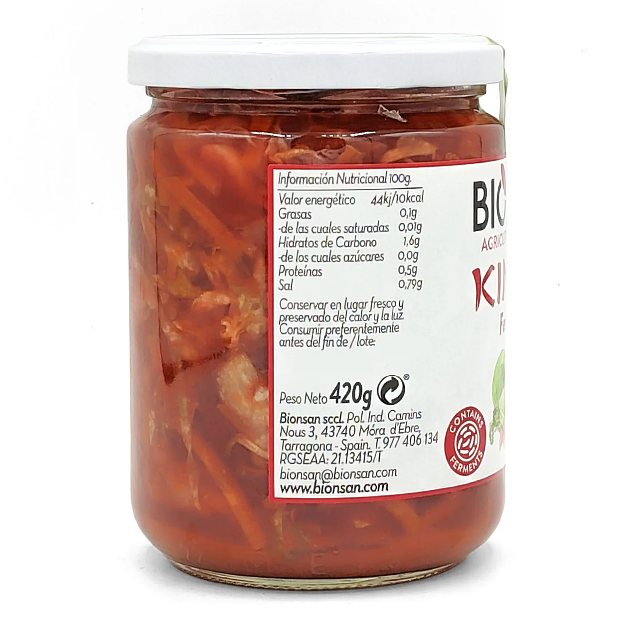 Kimchi Eco Bionsan 420gr - Image 2