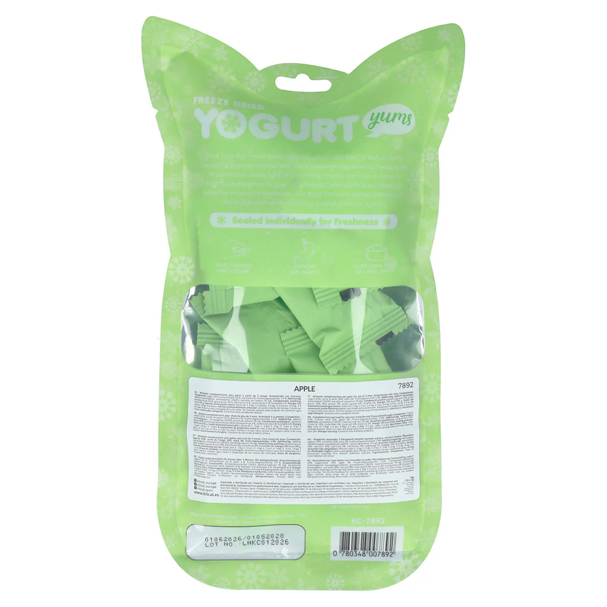 Kit Cat Yogurt Yums Liofilizado Manzana 10g (10 unidades) - Image 4