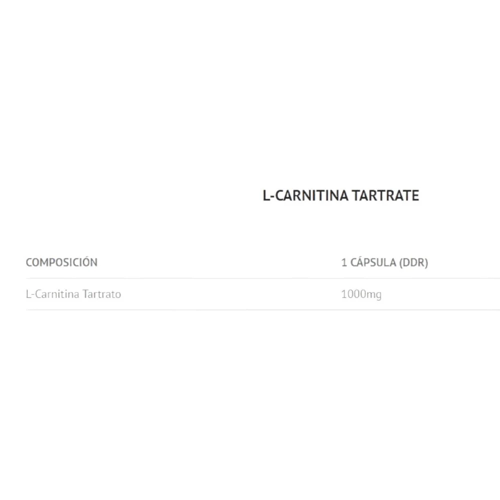 L Carnitine Tartrate Carnipure® 100 Caps - Image 2