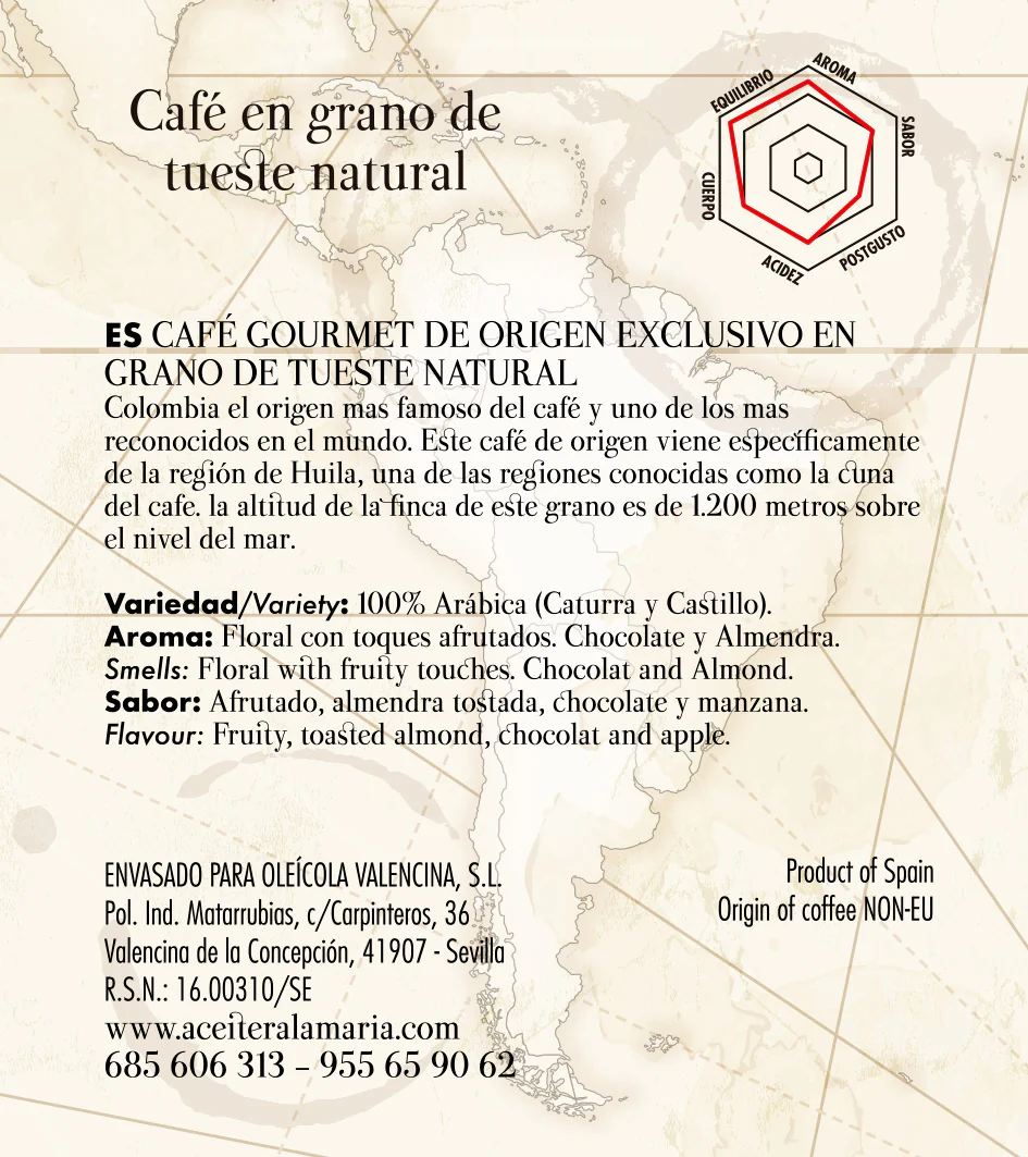 La María Café Colombia 250 Gr - Image 3