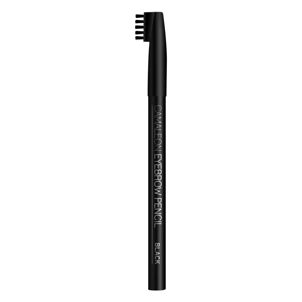 Lápiz De Cejas Negro Camaleon Cosmetics