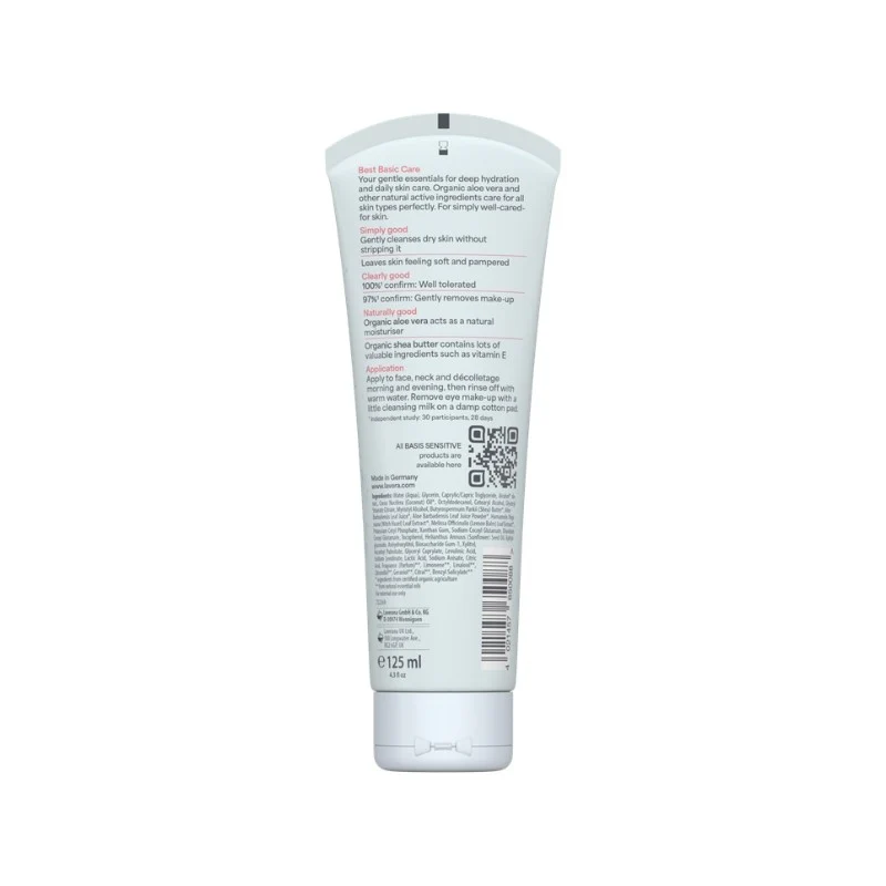 Leche limpiadora basis sensitive Lavera 125 ml - Image 2