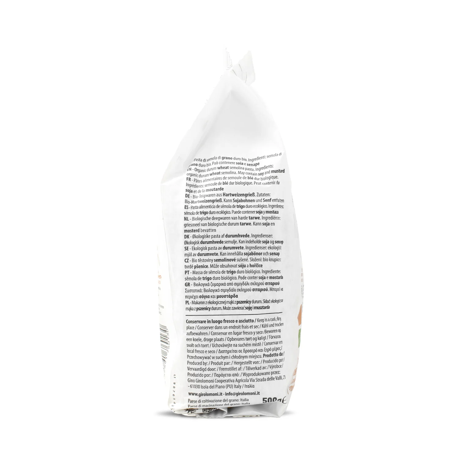 Letras de trigo bio Girolomoni 500g - Image 3