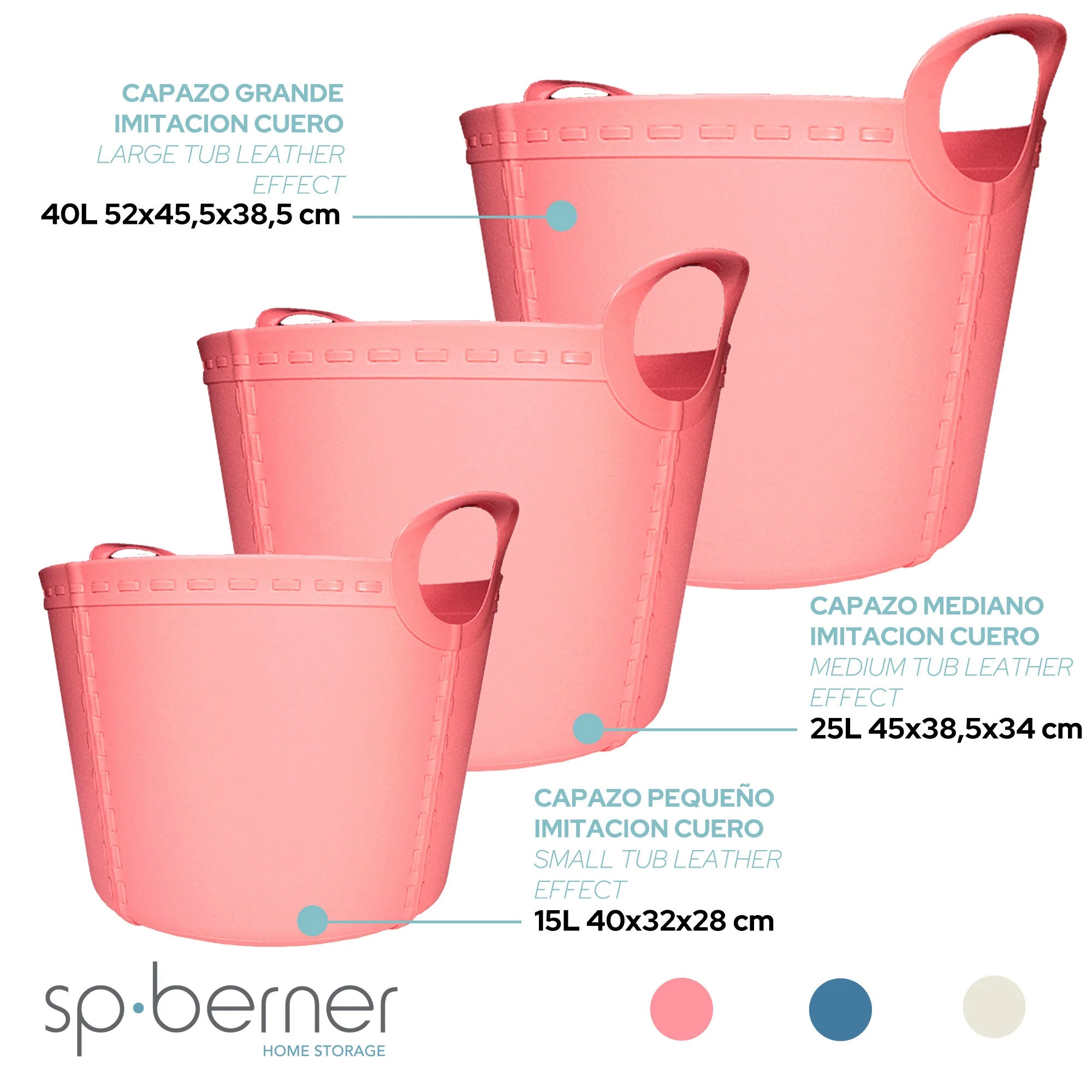 Life Story Cesto Craft Small 15l Rose - Image 3