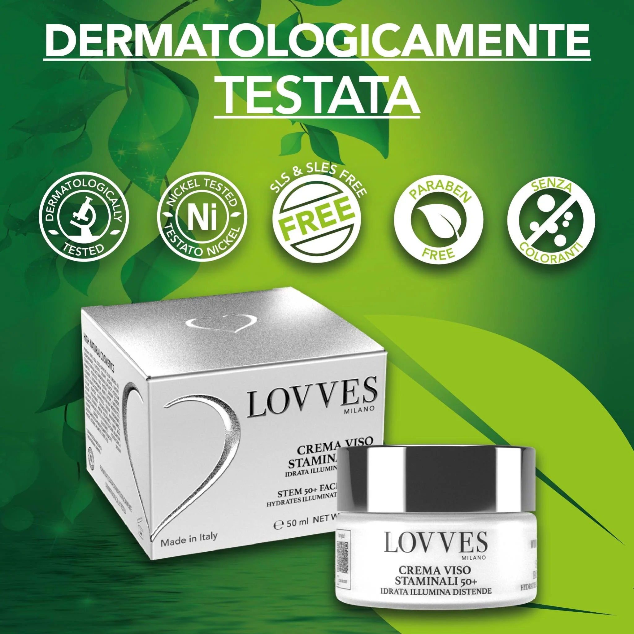 Lovves Crema Facial Células Madre 50+ - Image 6